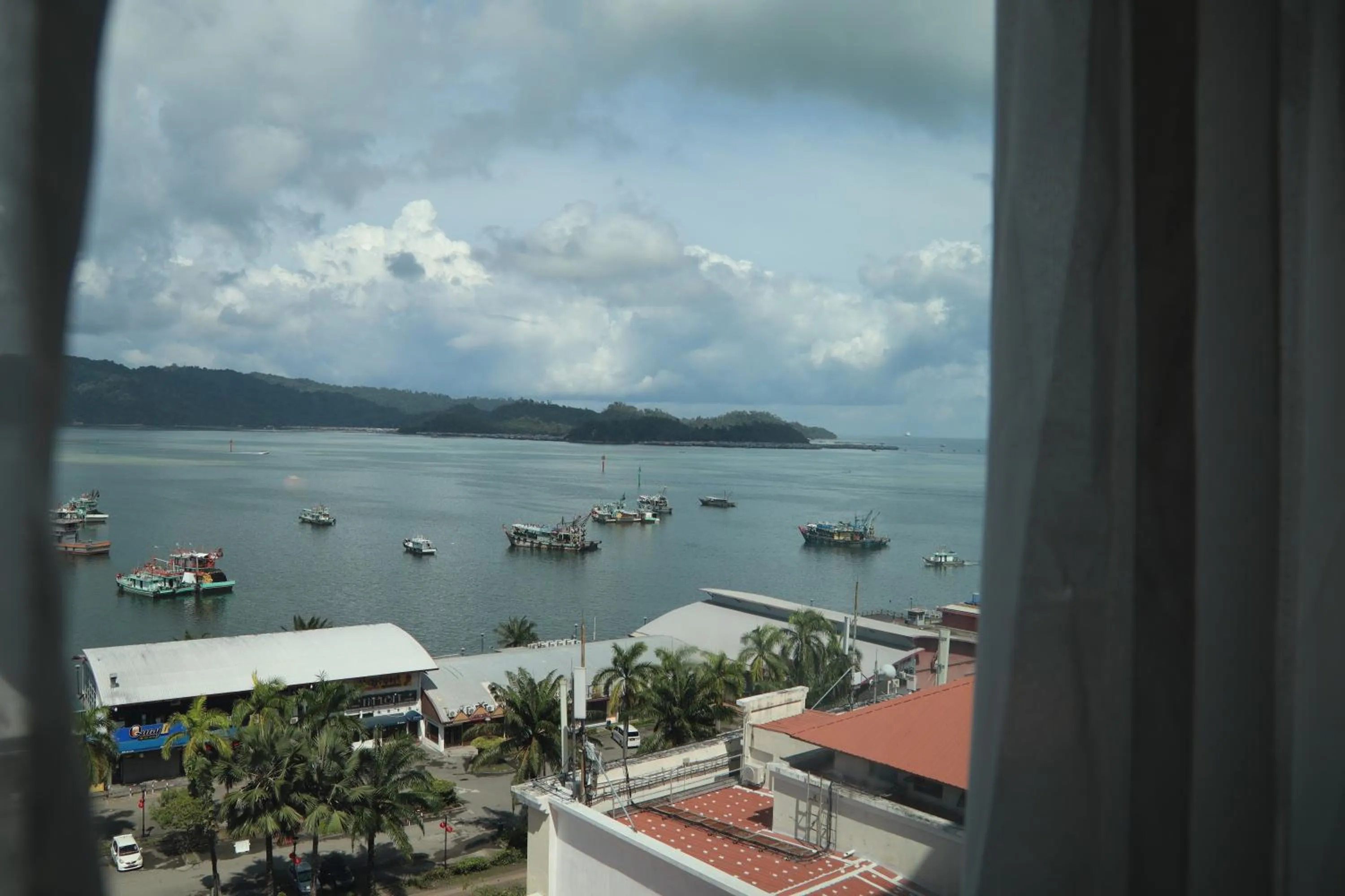 Sea view in The Klagan Hotel