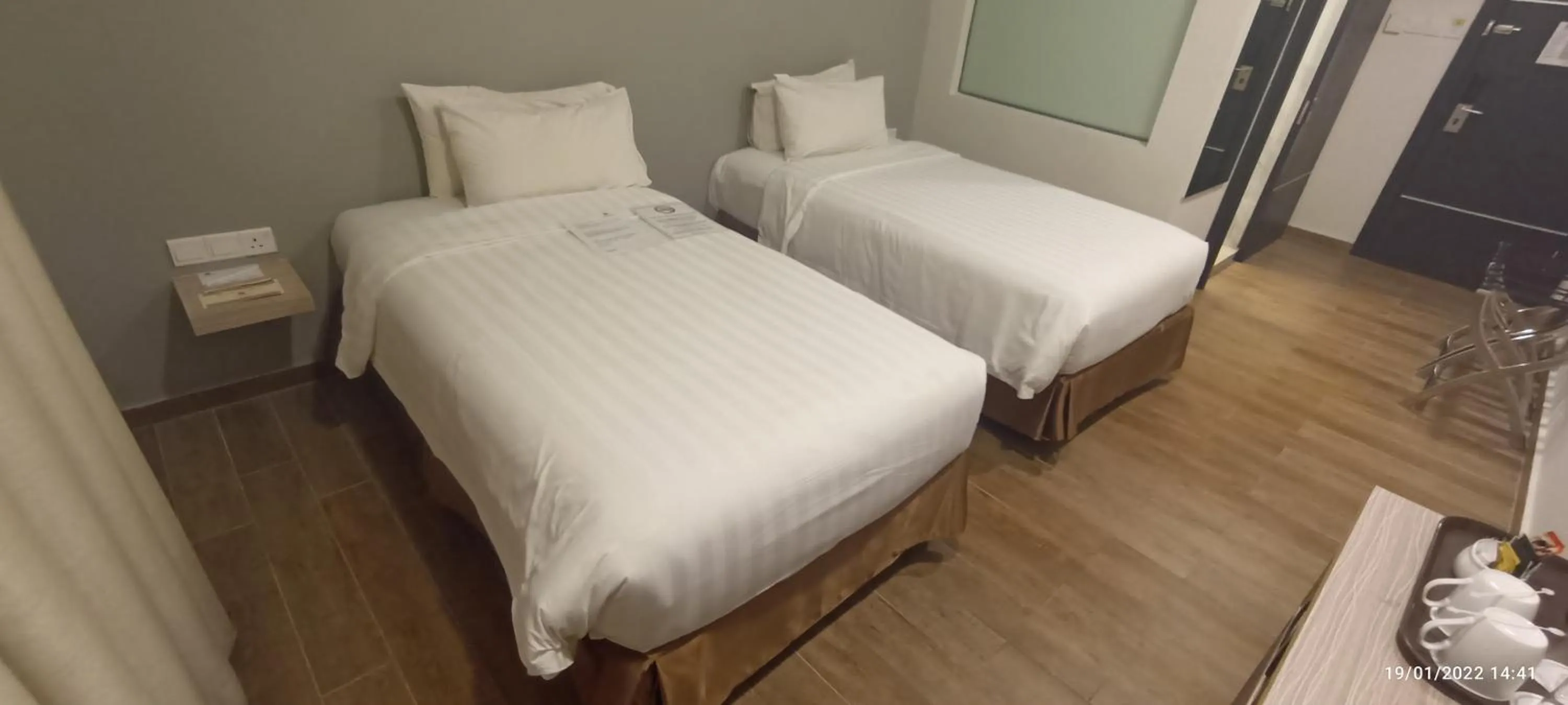 Bed in The Klagan Hotel