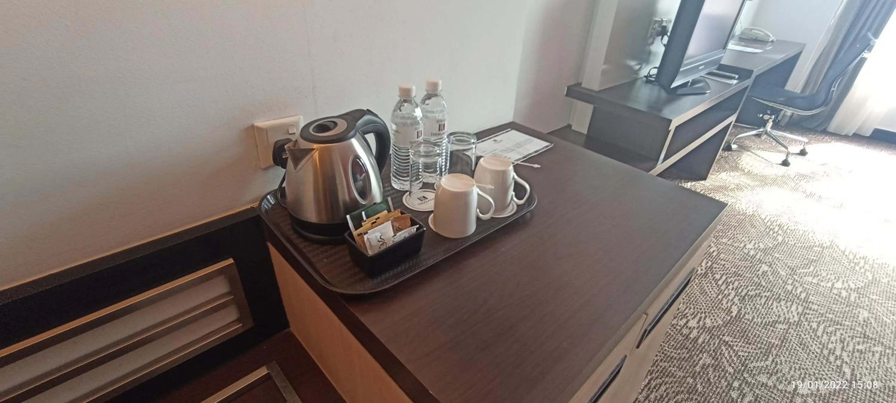 Coffee/tea facilities in The Klagan Hotel
