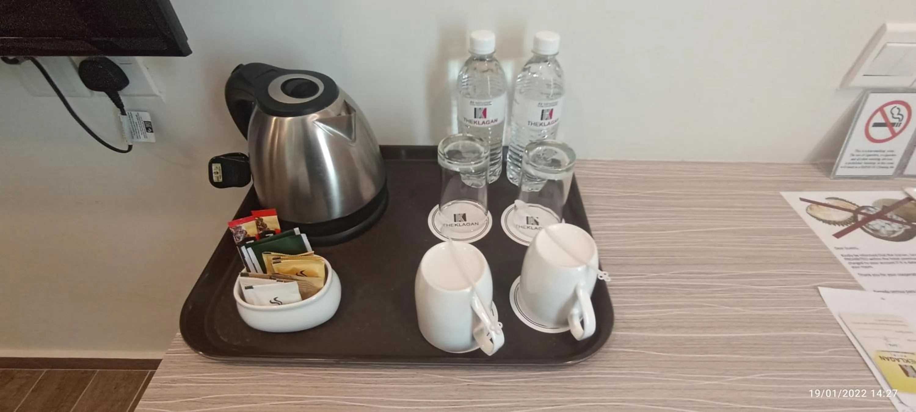 Coffee/tea facilities in The Klagan Hotel