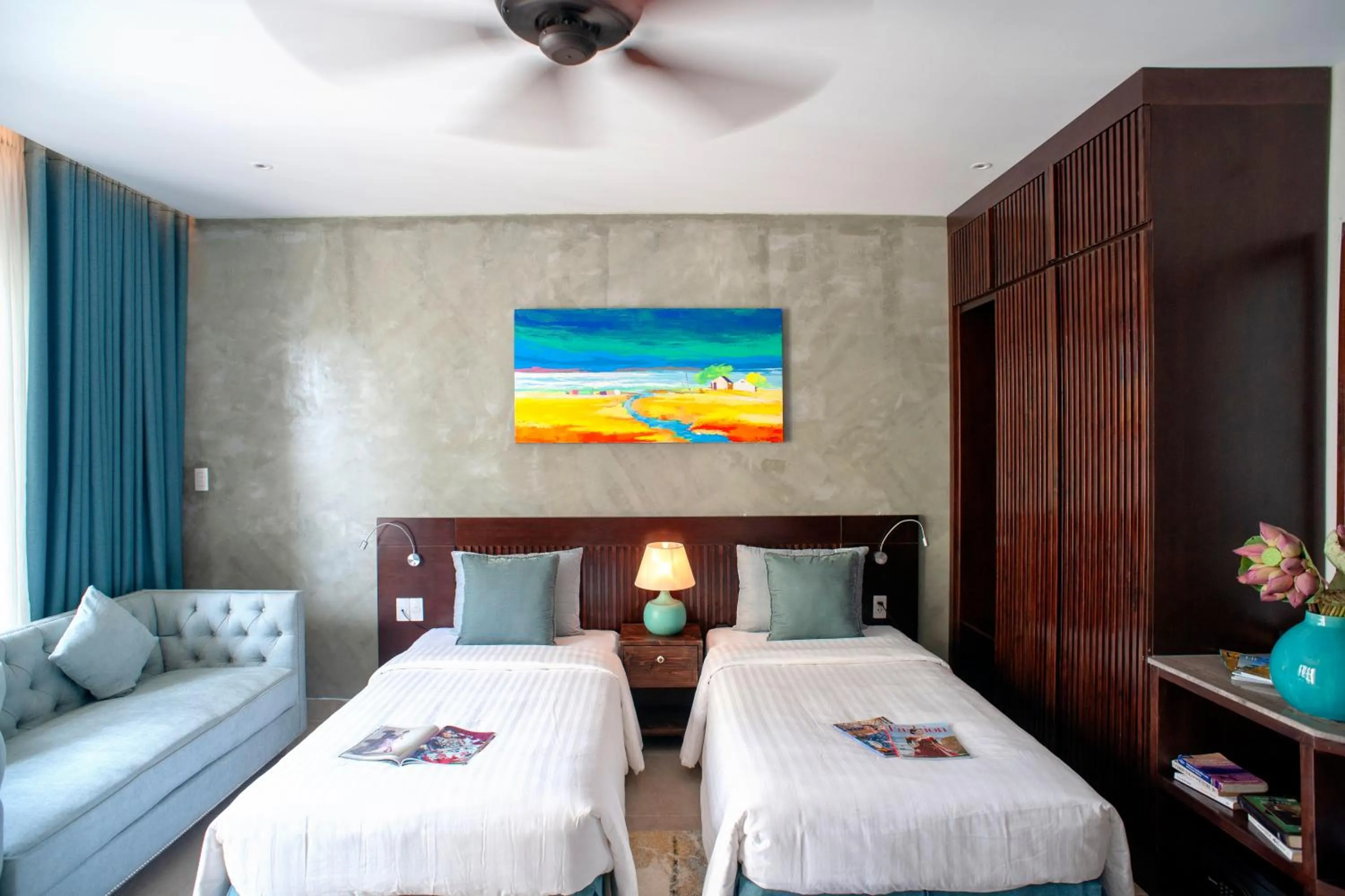 Bedroom, Bed in Sen Boutique Villa Apartment