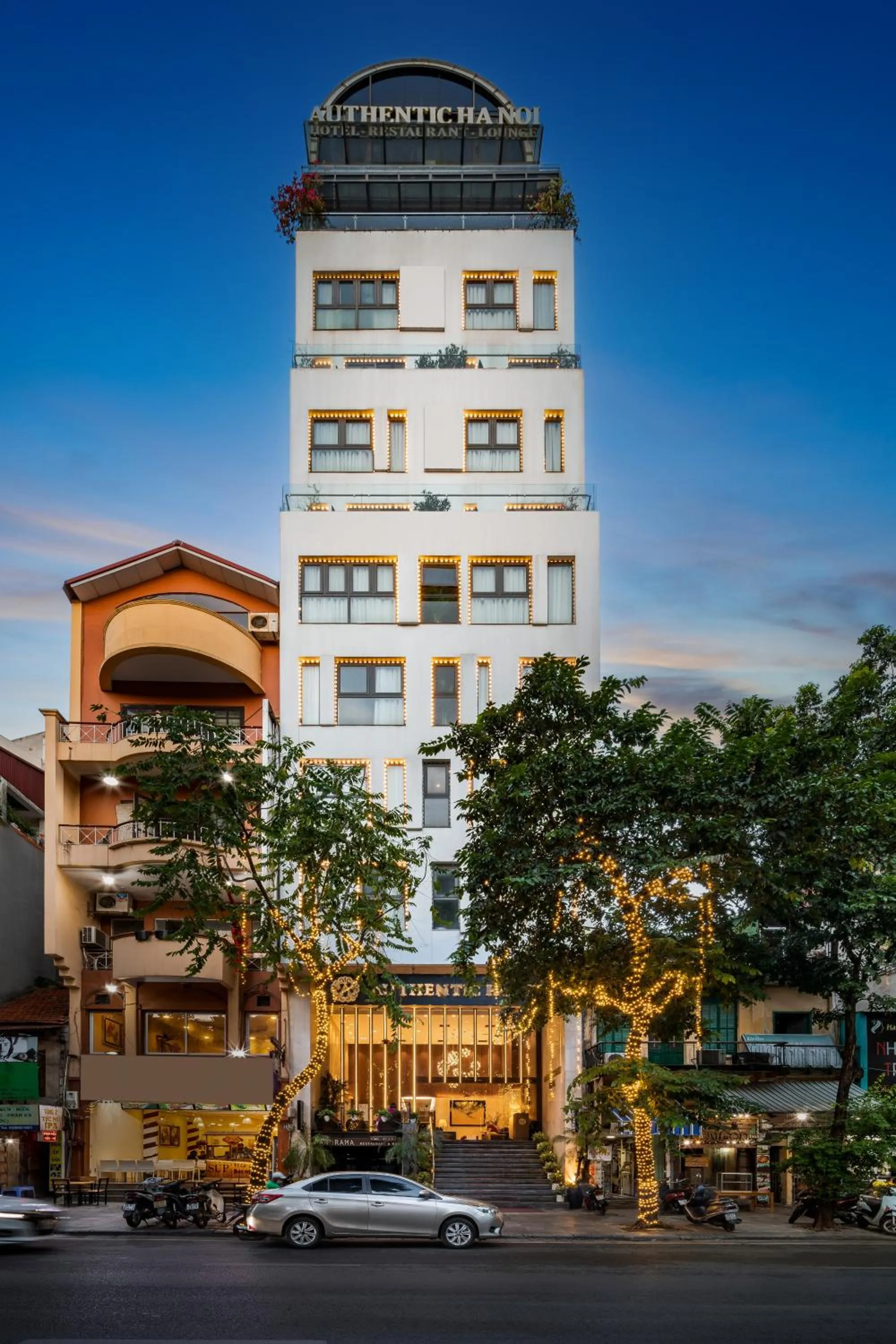 Property building in Authentic Hanoi Boutique Hotel