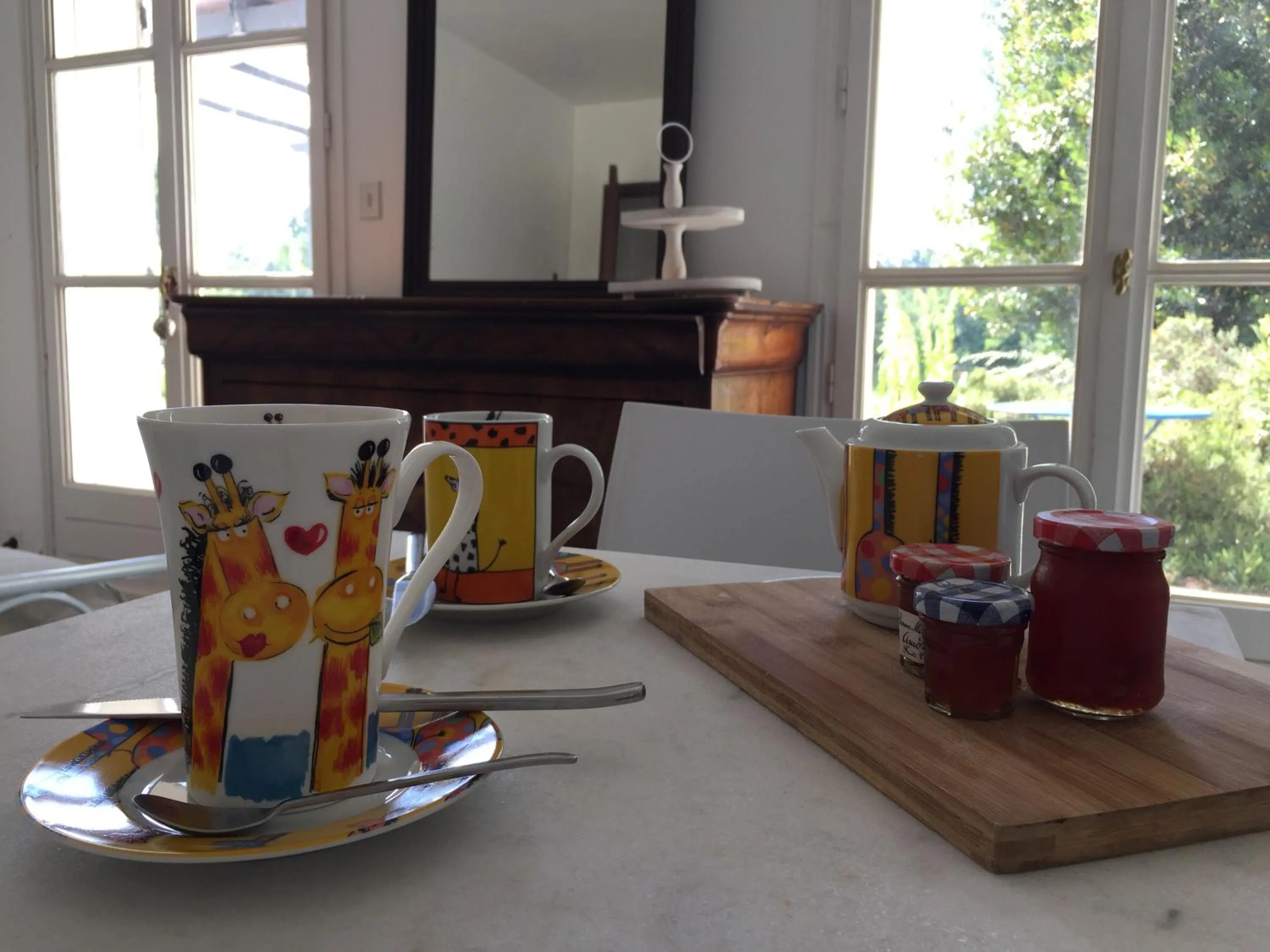 Dining area in La maison du lac