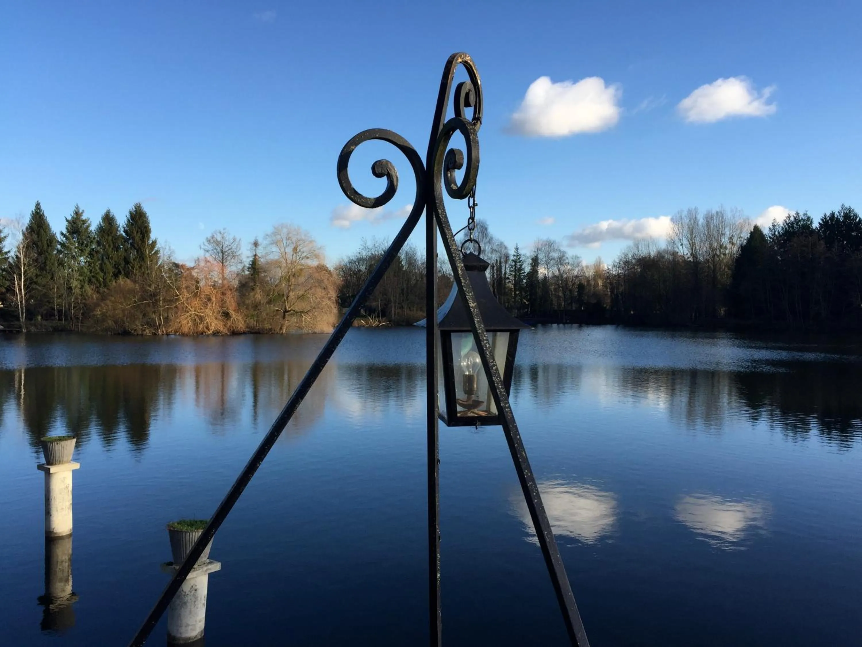 Lake view in La maison du lac