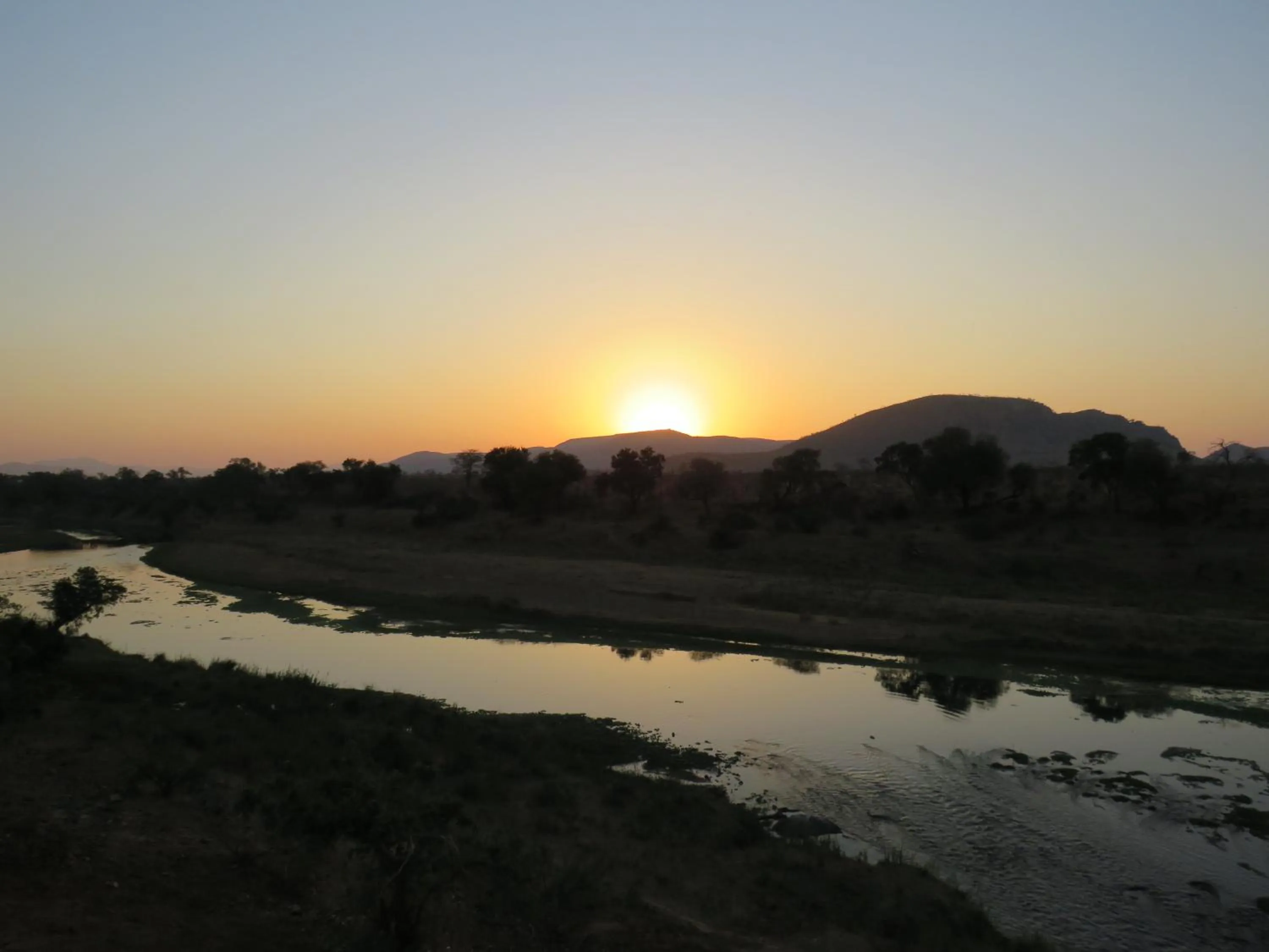 Sunset in Riverview Inn