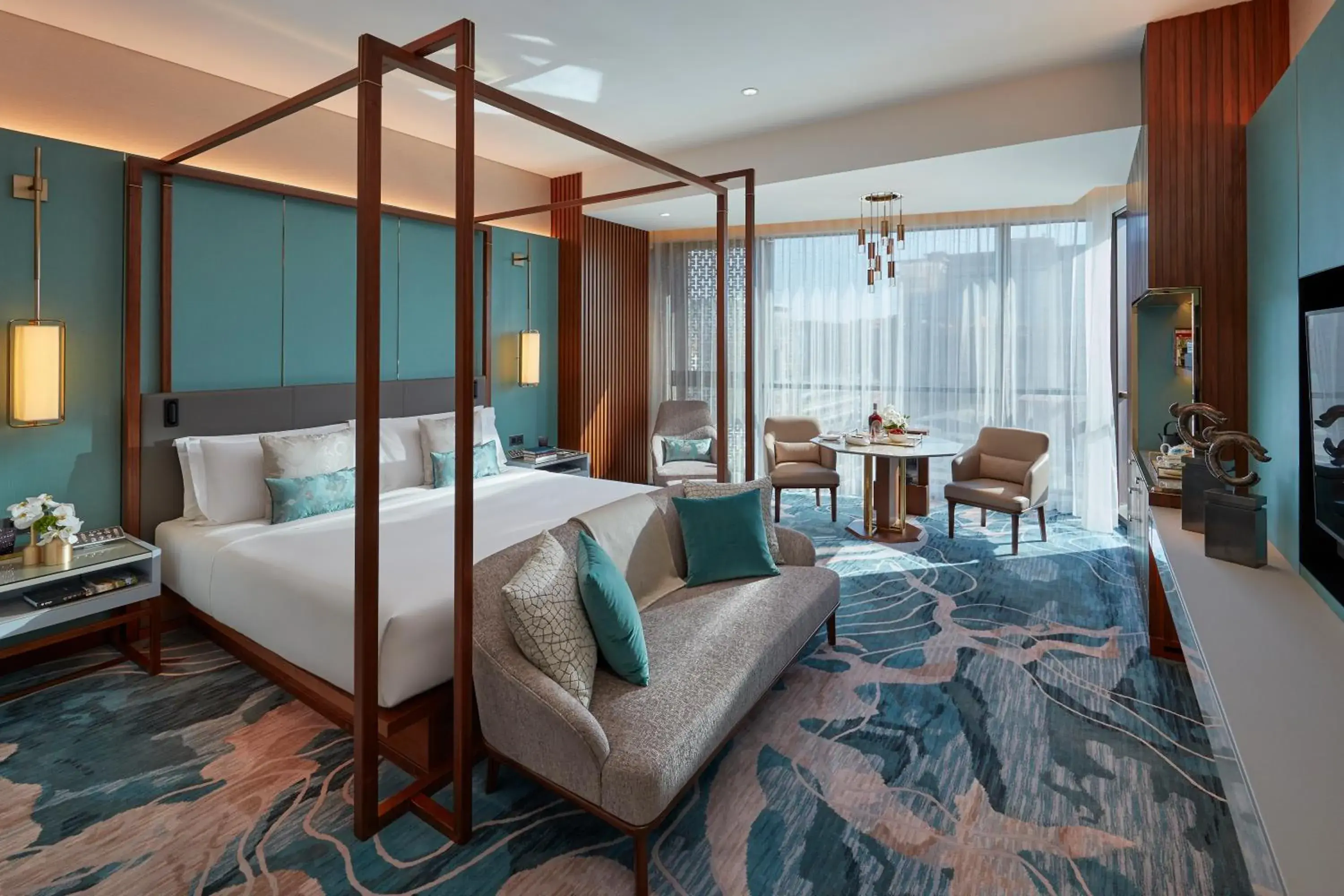 Premier King Room in Mandarin Oriental Wangfujing, Beijing Premier King Room in Mandarin Oriental Wangfujing, Beijing