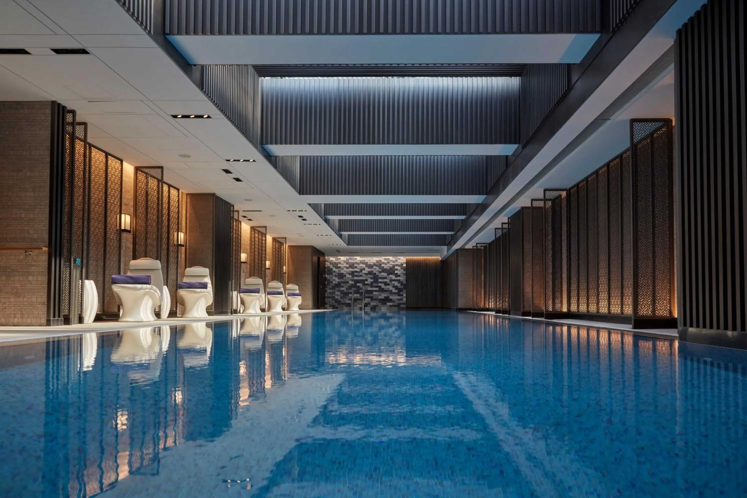 Swimming pool in Mandarin Oriental Wangfujing, Beijing
