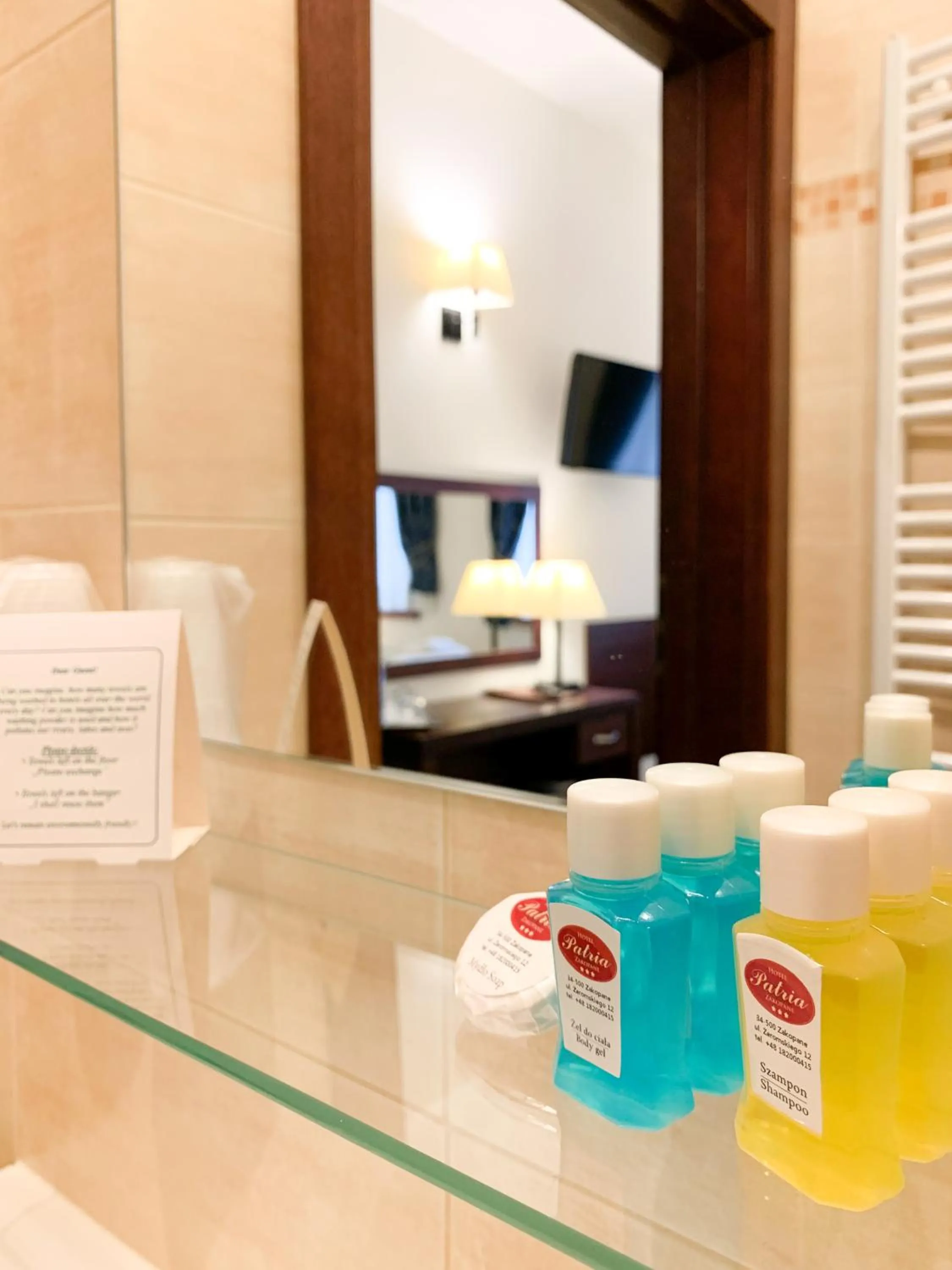 Bathroom in Hotel Patria Zakopane Centrum