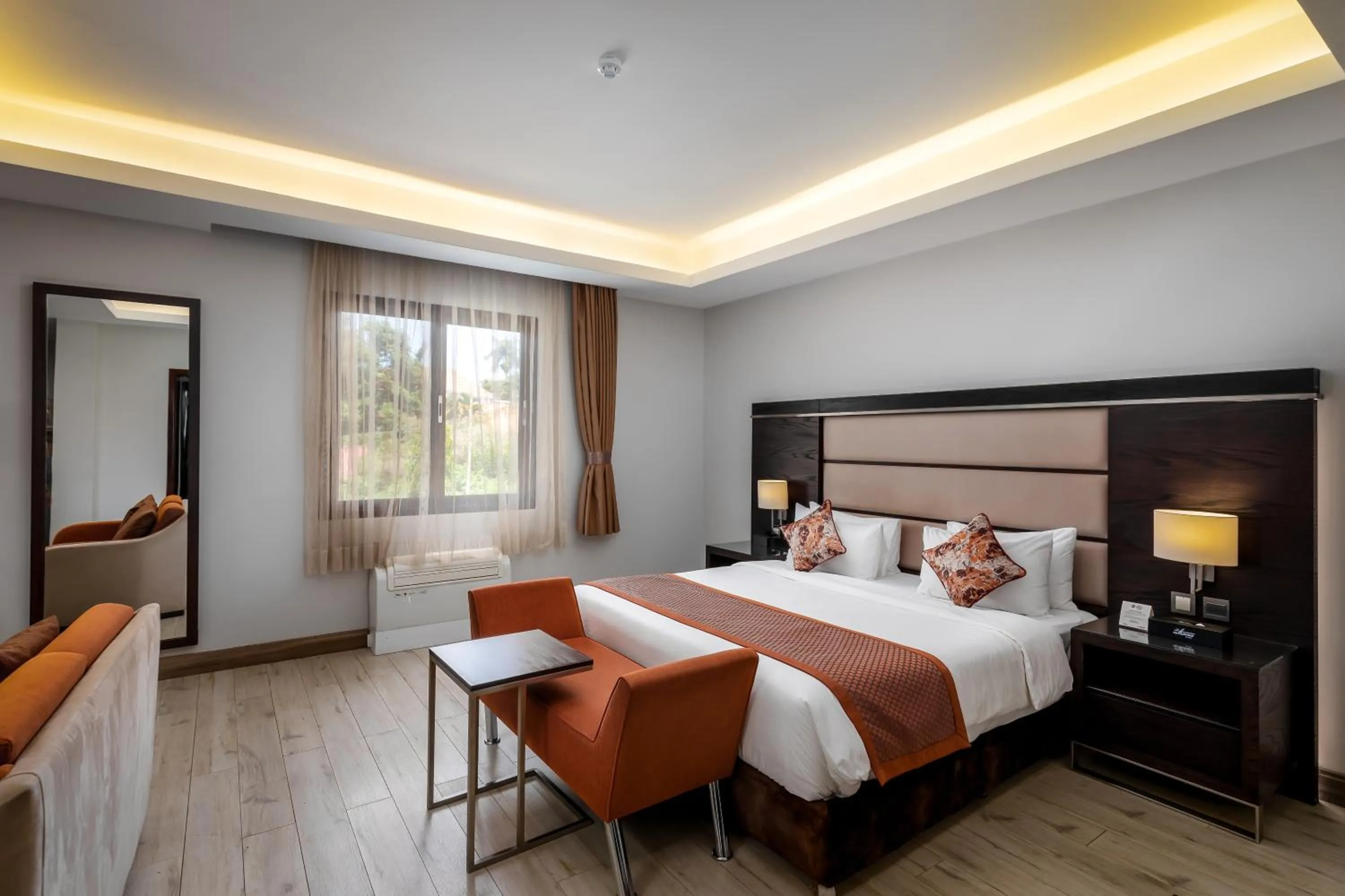 Bedroom, Bed in Athena Hotel Kampala