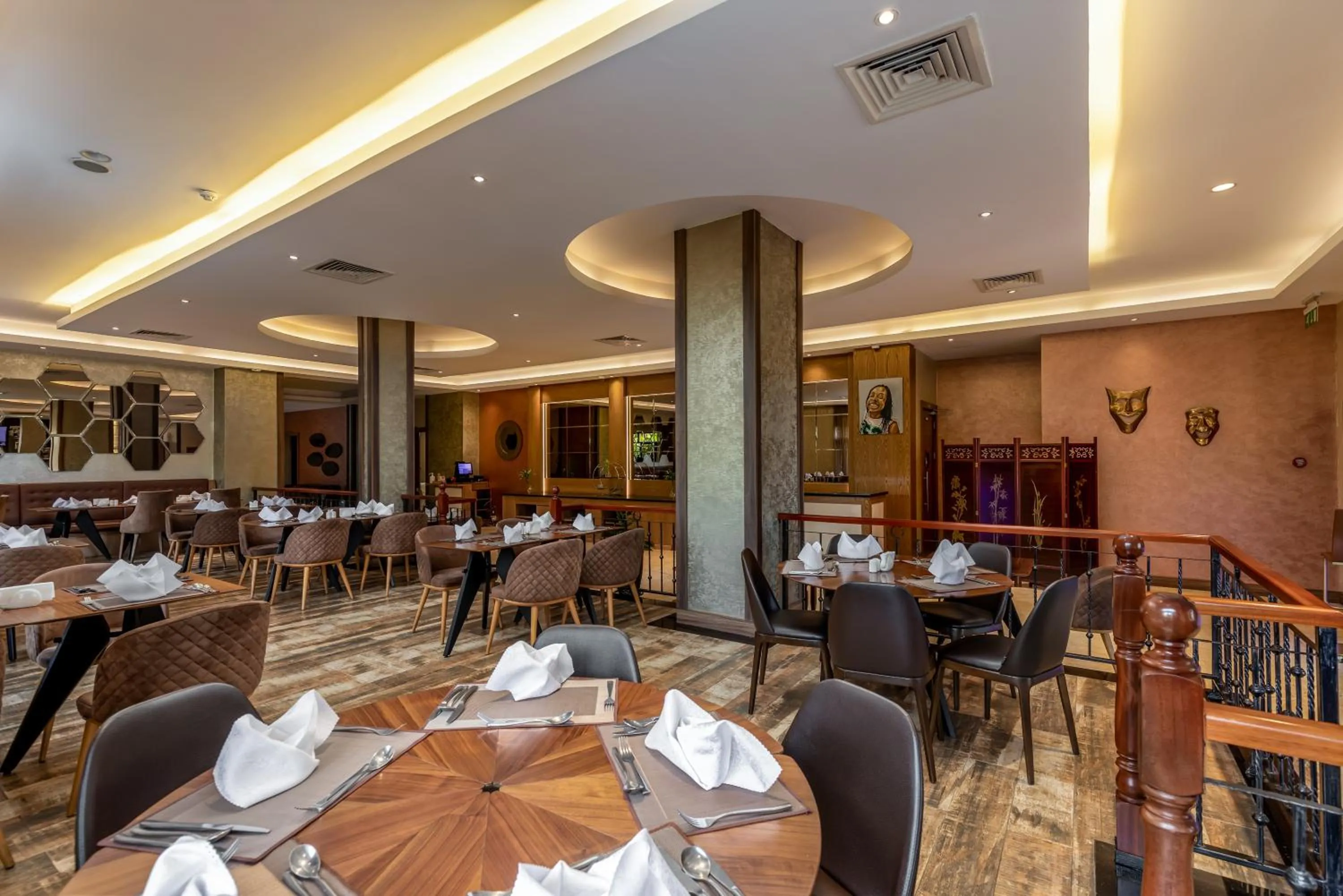 Restaurant/places to eat in Athena Hotel Kampala