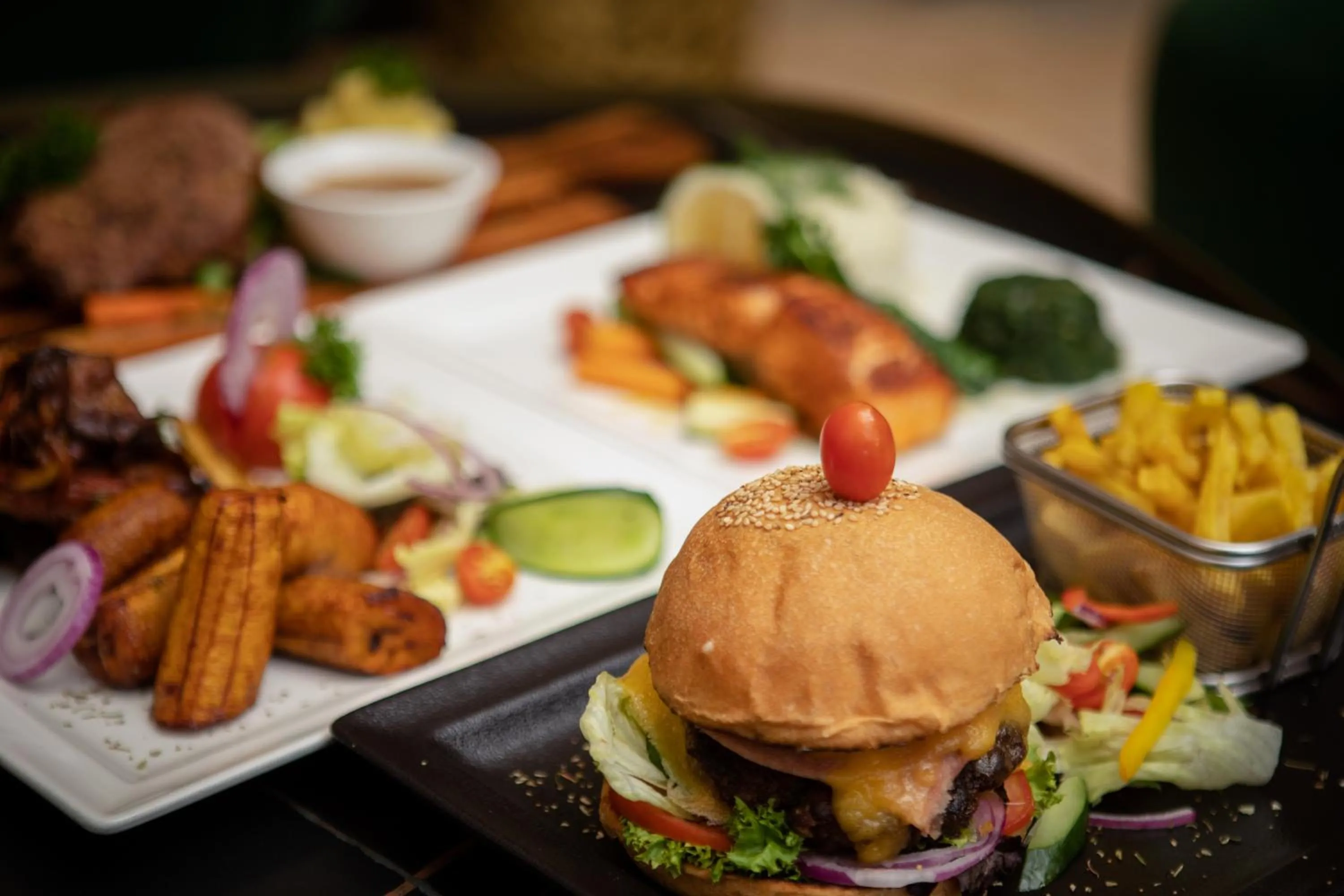 Food and drinks in Athena Hotel Kampala