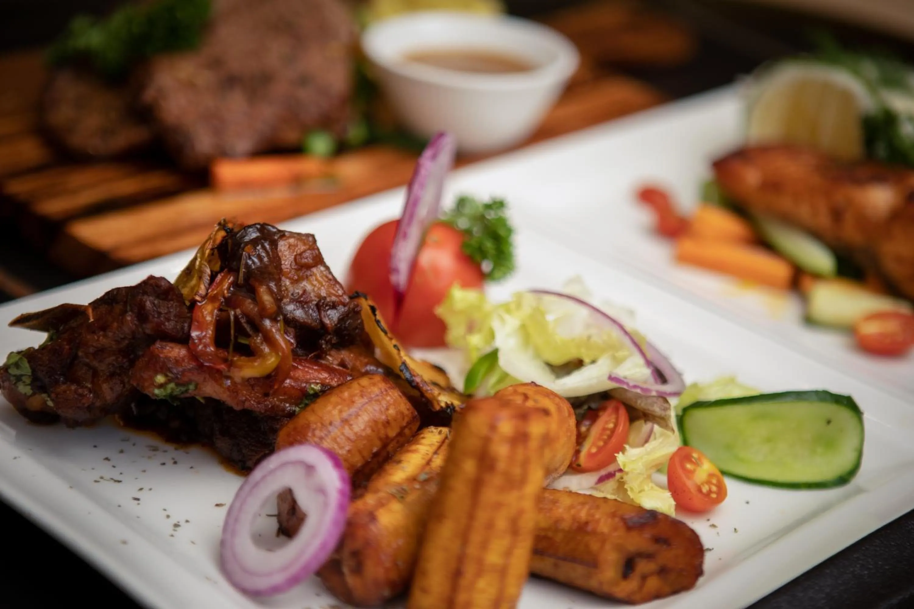 Food in Athena Hotel Kampala