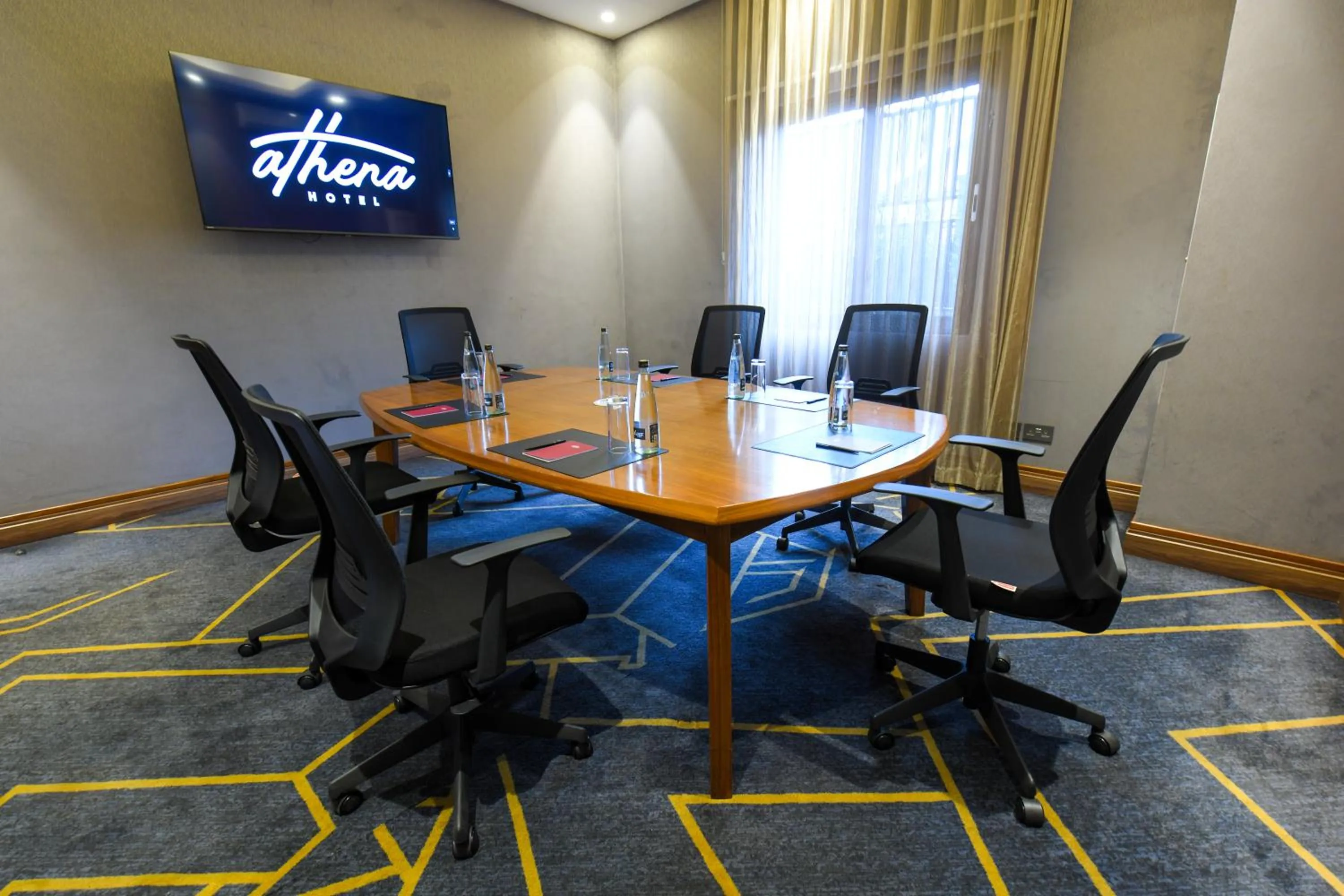 Meeting/conference room in Athena Hotel Kampala
