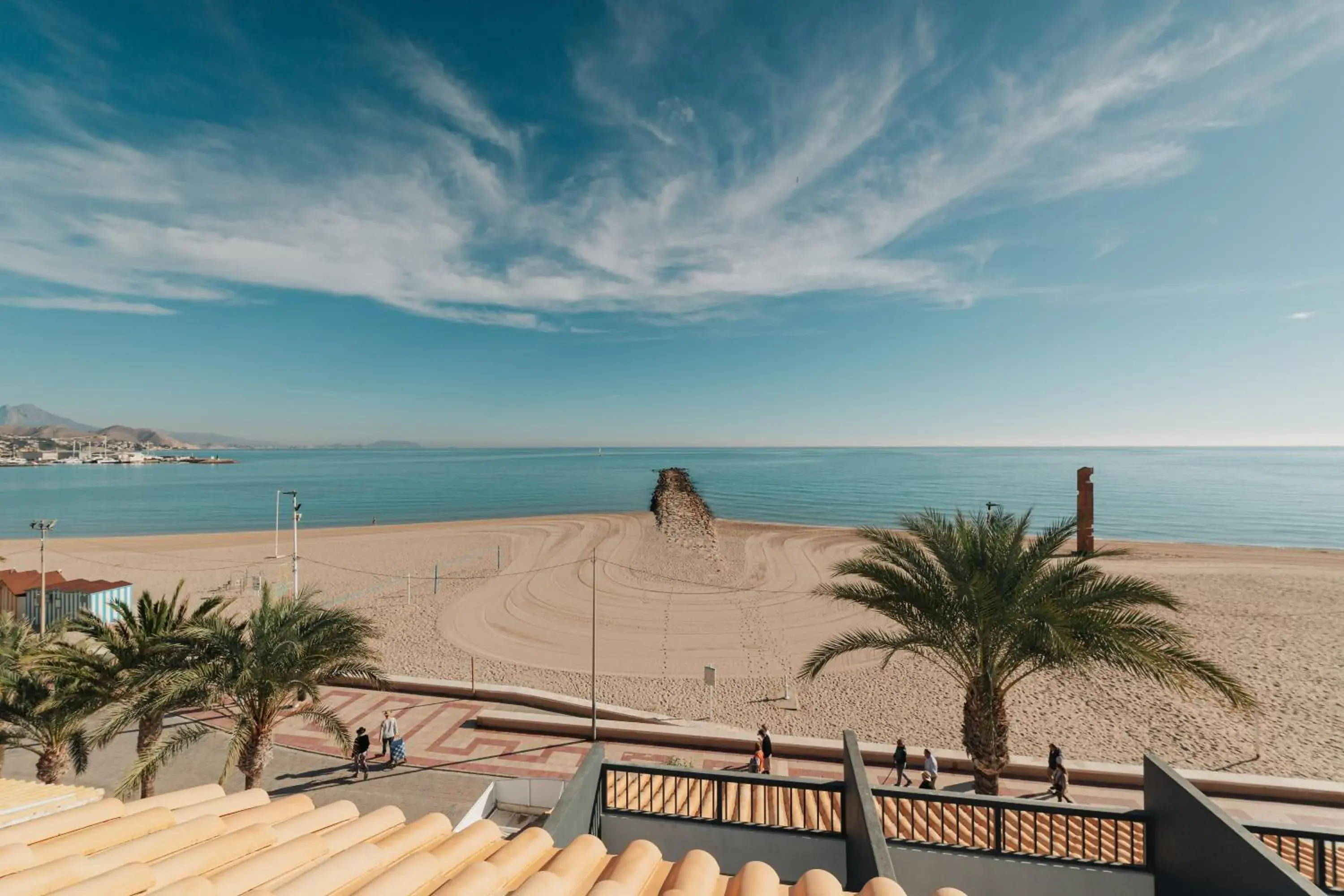 Twin Room with Sea View without Balcony in Hotel La Familia Twin Room with Sea View without Balcony in Hotel La Familia