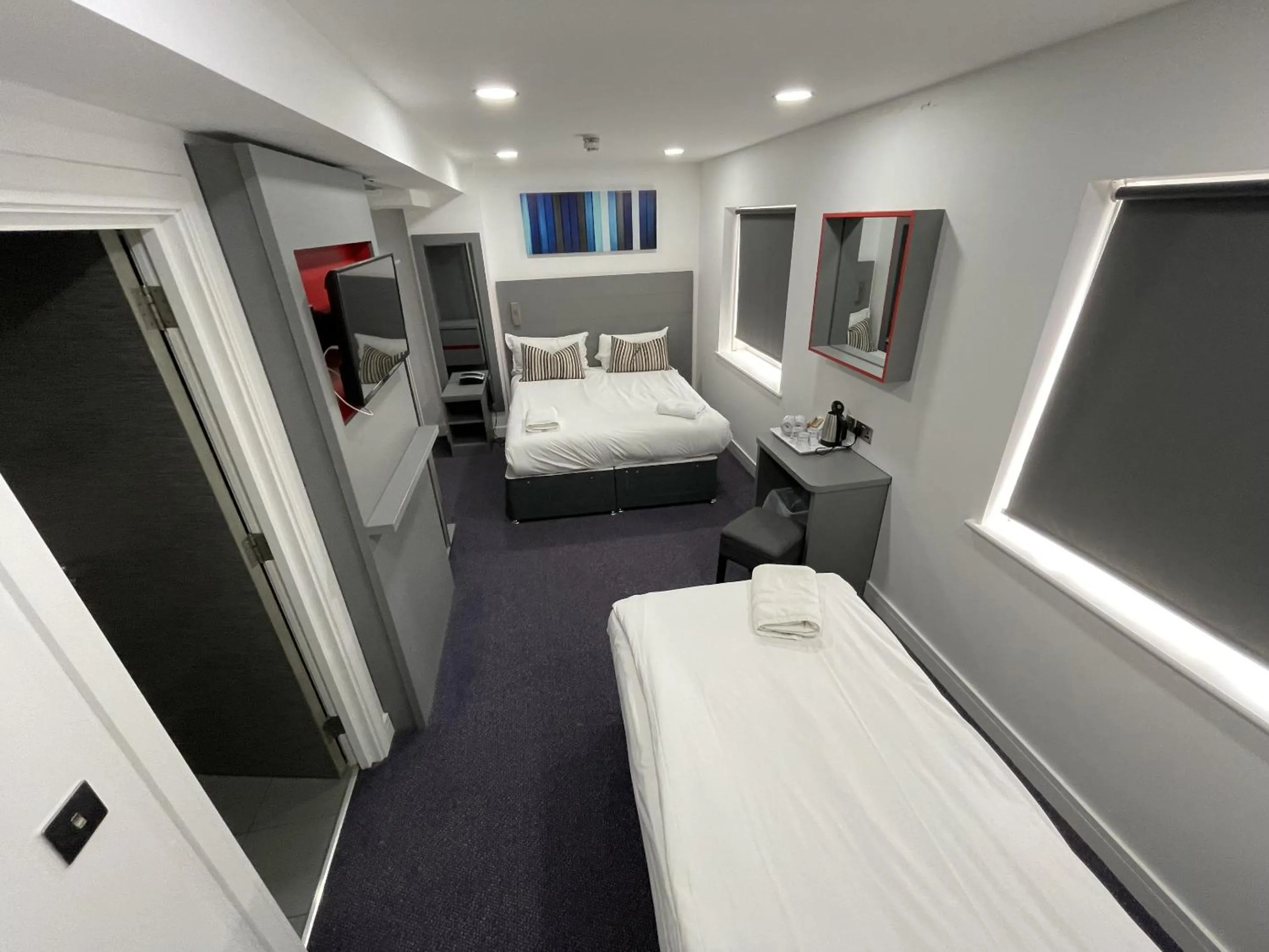 Bedroom, Bed in Ilford Hotel Goodmayes