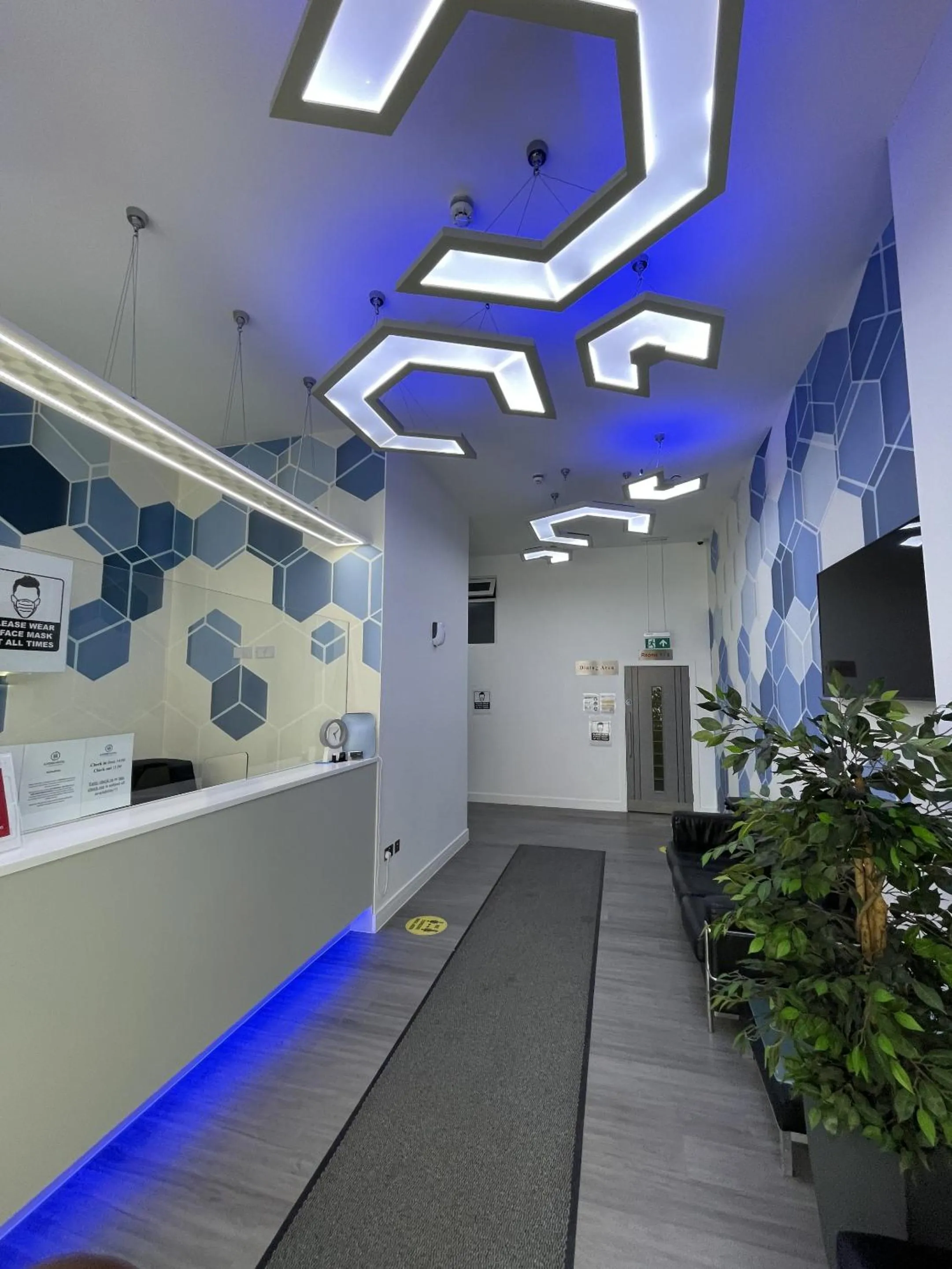 Lobby or reception in Ilford Hotel Goodmayes