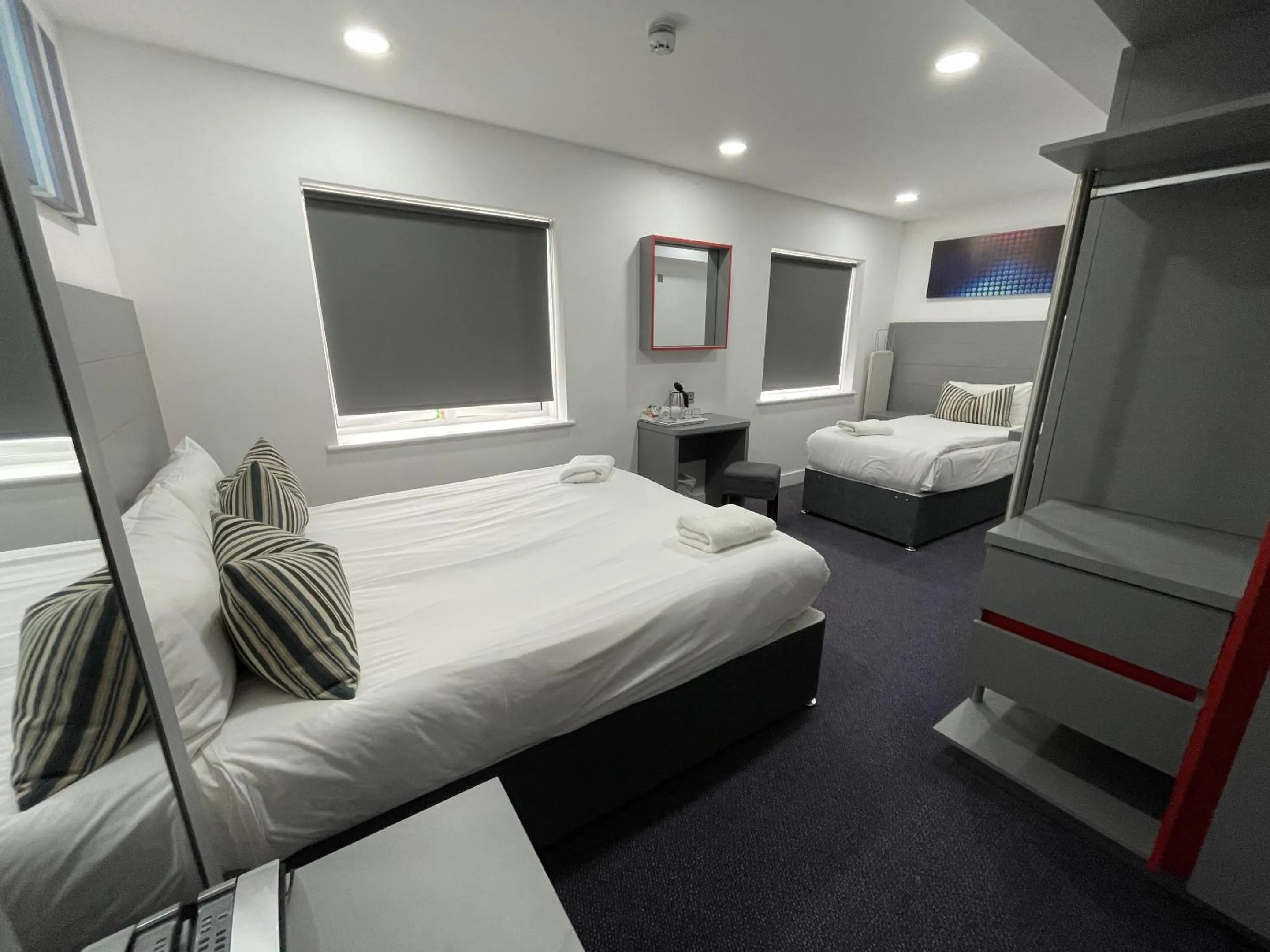 Bedroom, Bed in Ilford Hotel Goodmayes