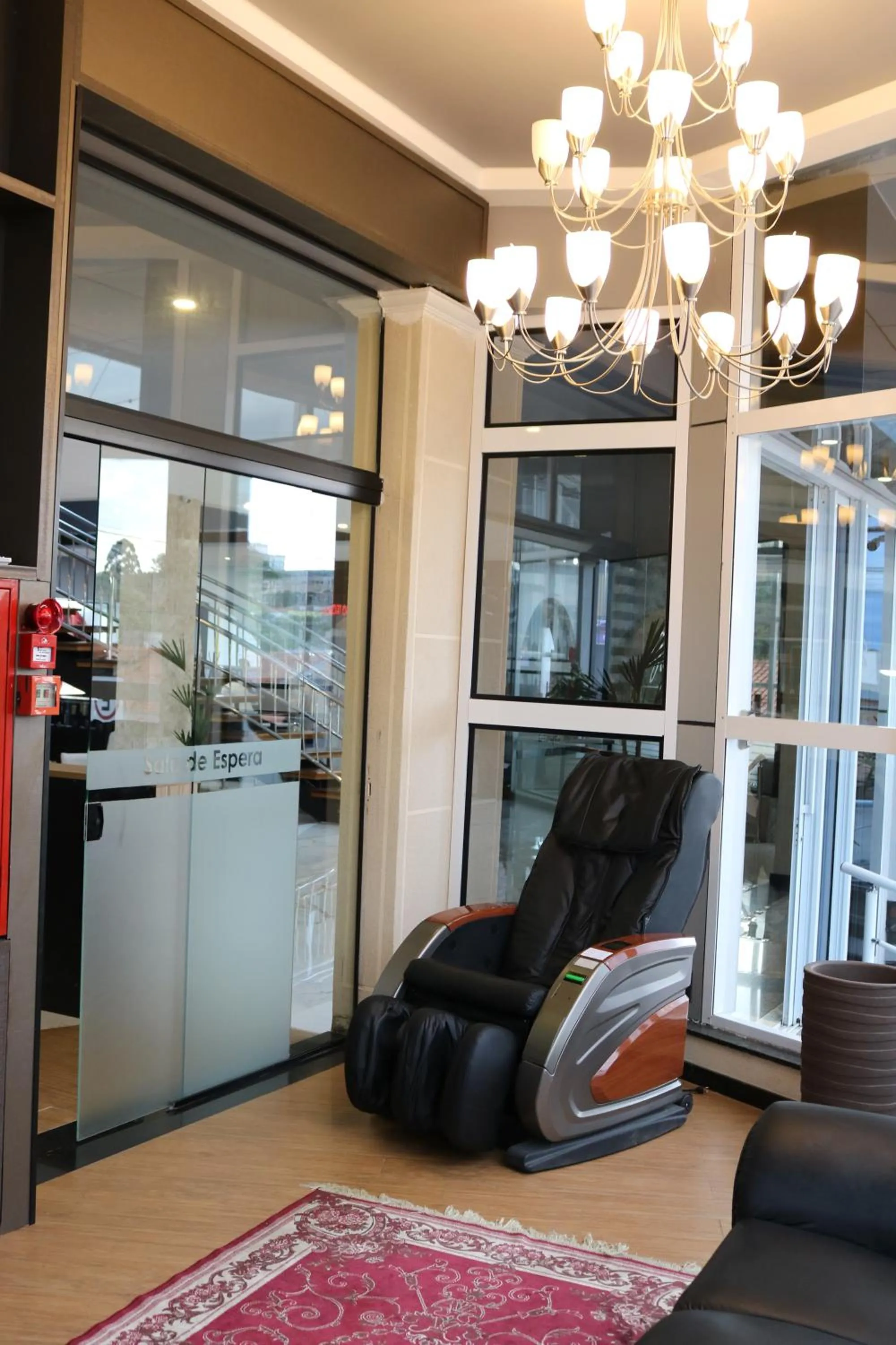 Living room in Riellis Center Hotel