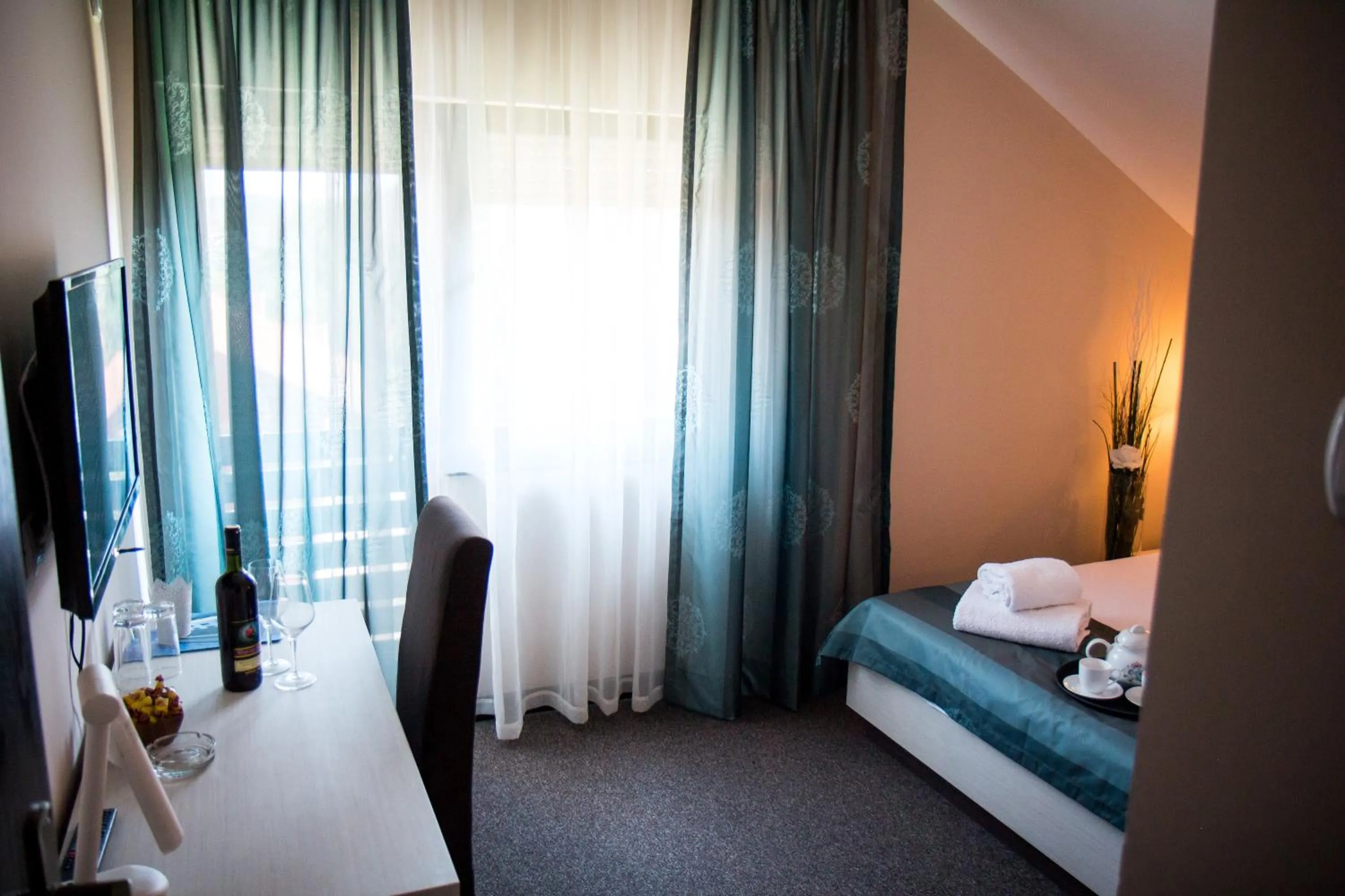 Bedroom, Bed in Hotel Danica