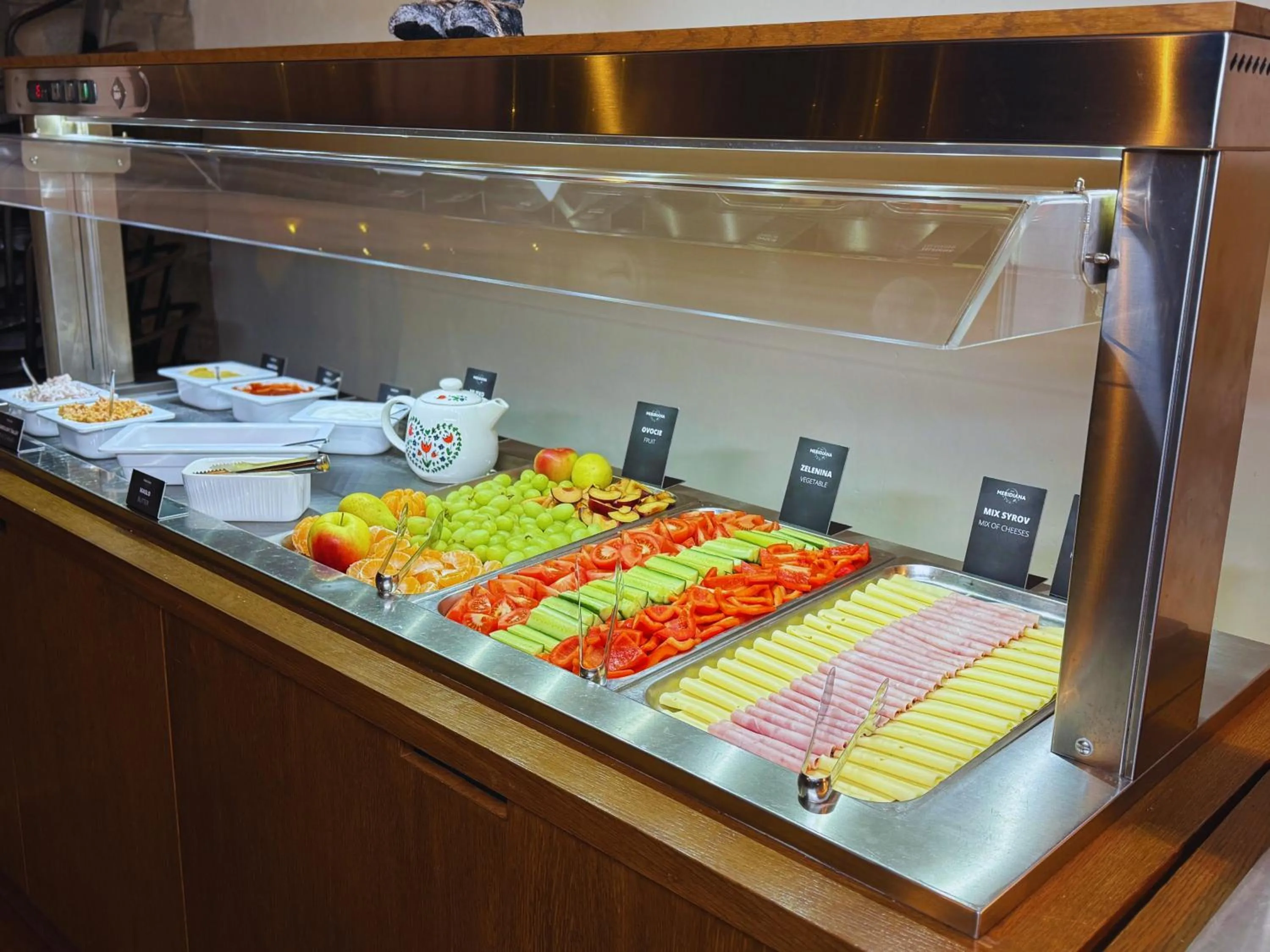 Breakfast in Penzión & Wellness MERIDIANA Bojnice rezort