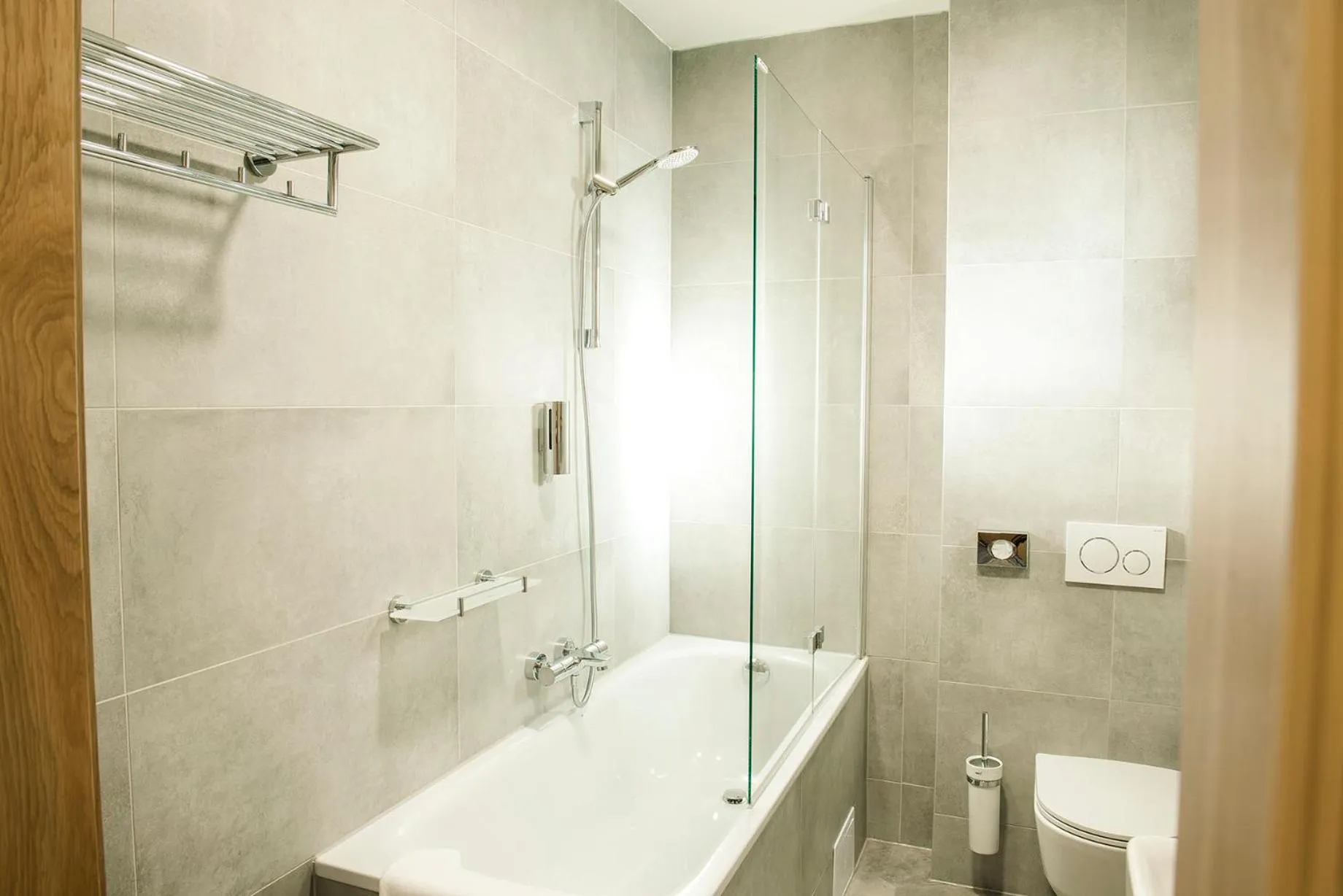 Shower in Penzión & Wellness MERIDIANA Bojnice rezort