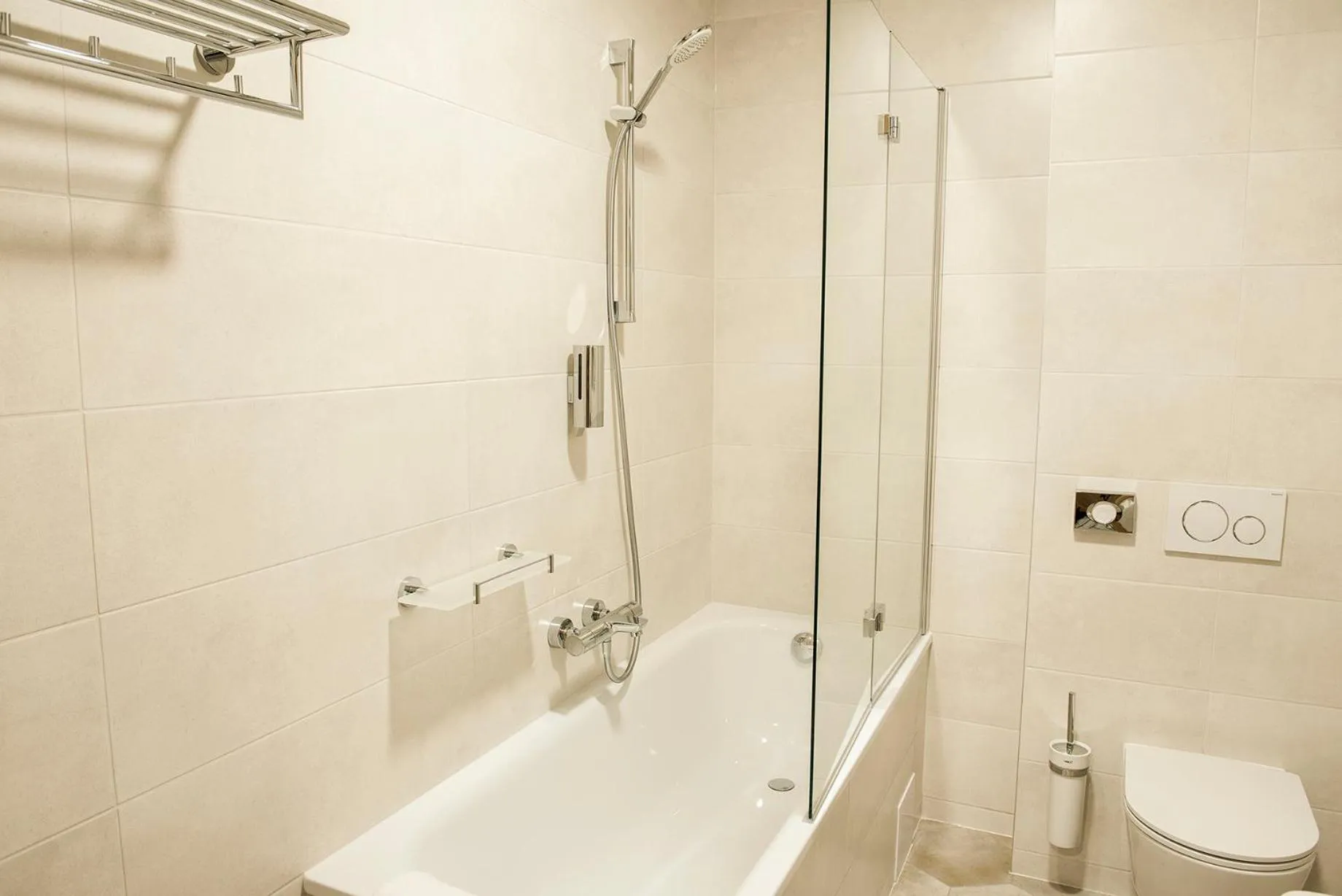 Bathroom in Penzión & Wellness MERIDIANA Bojnice rezort