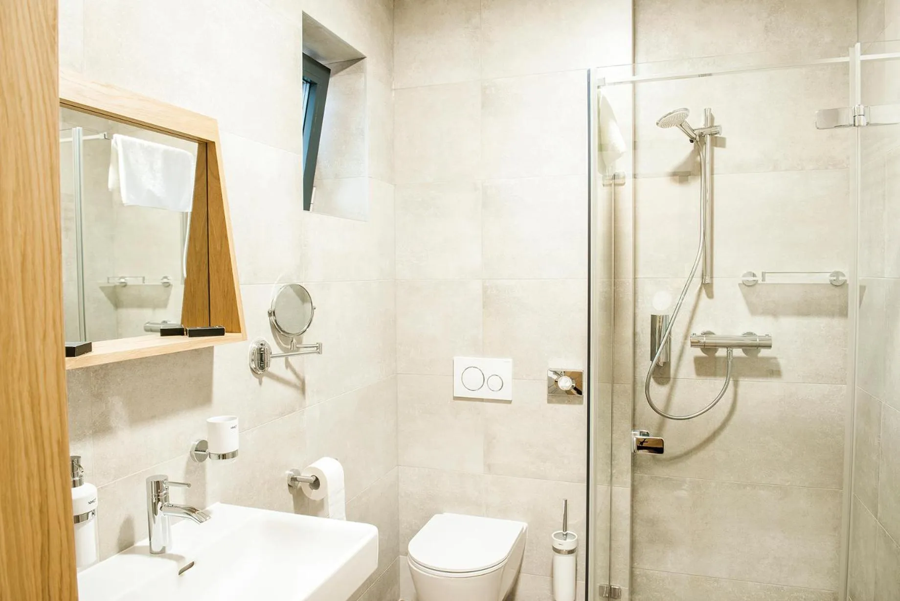 Shower in Penzión & Wellness MERIDIANA Bojnice rezort