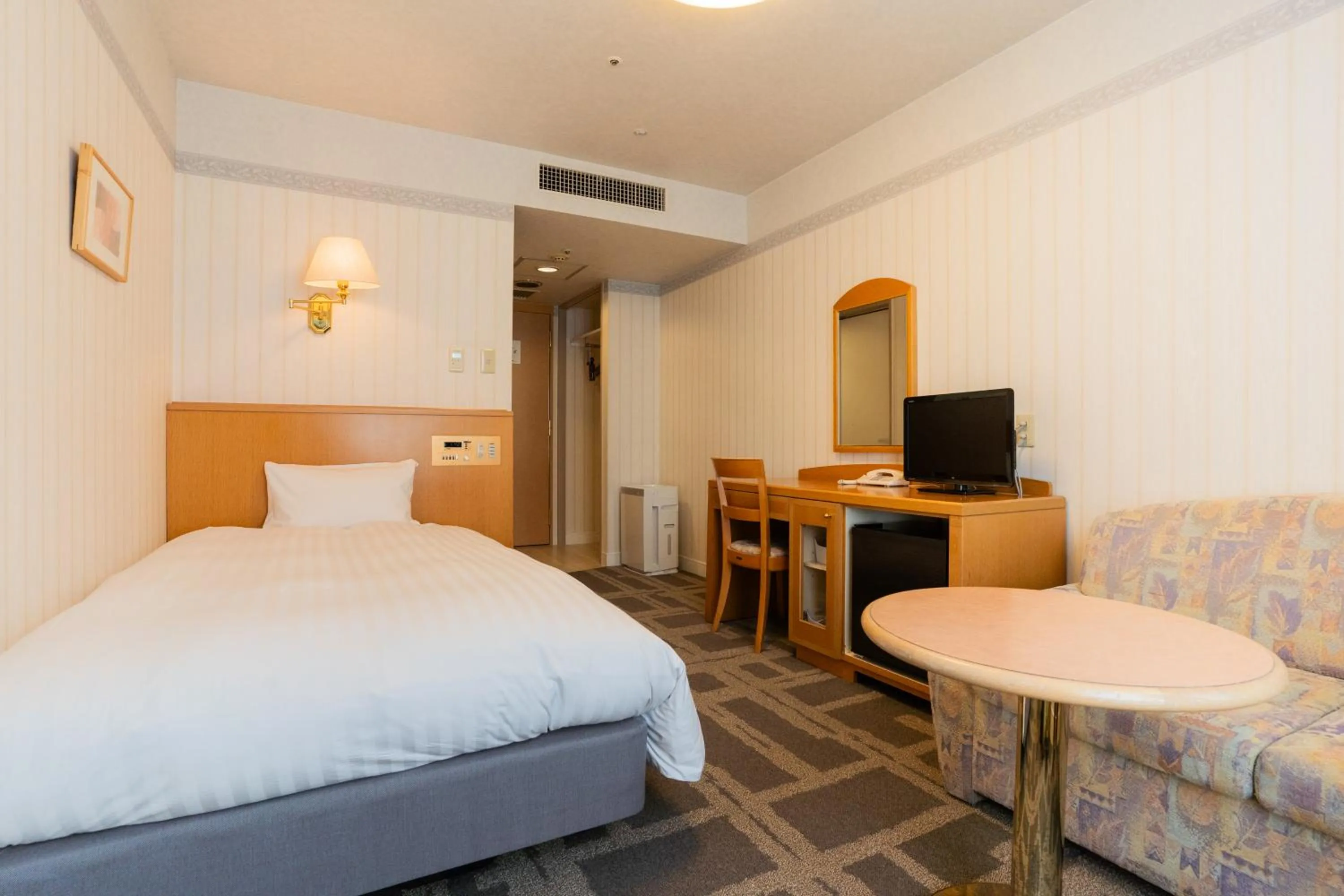 Bed in Hotel Welview Kagoshima