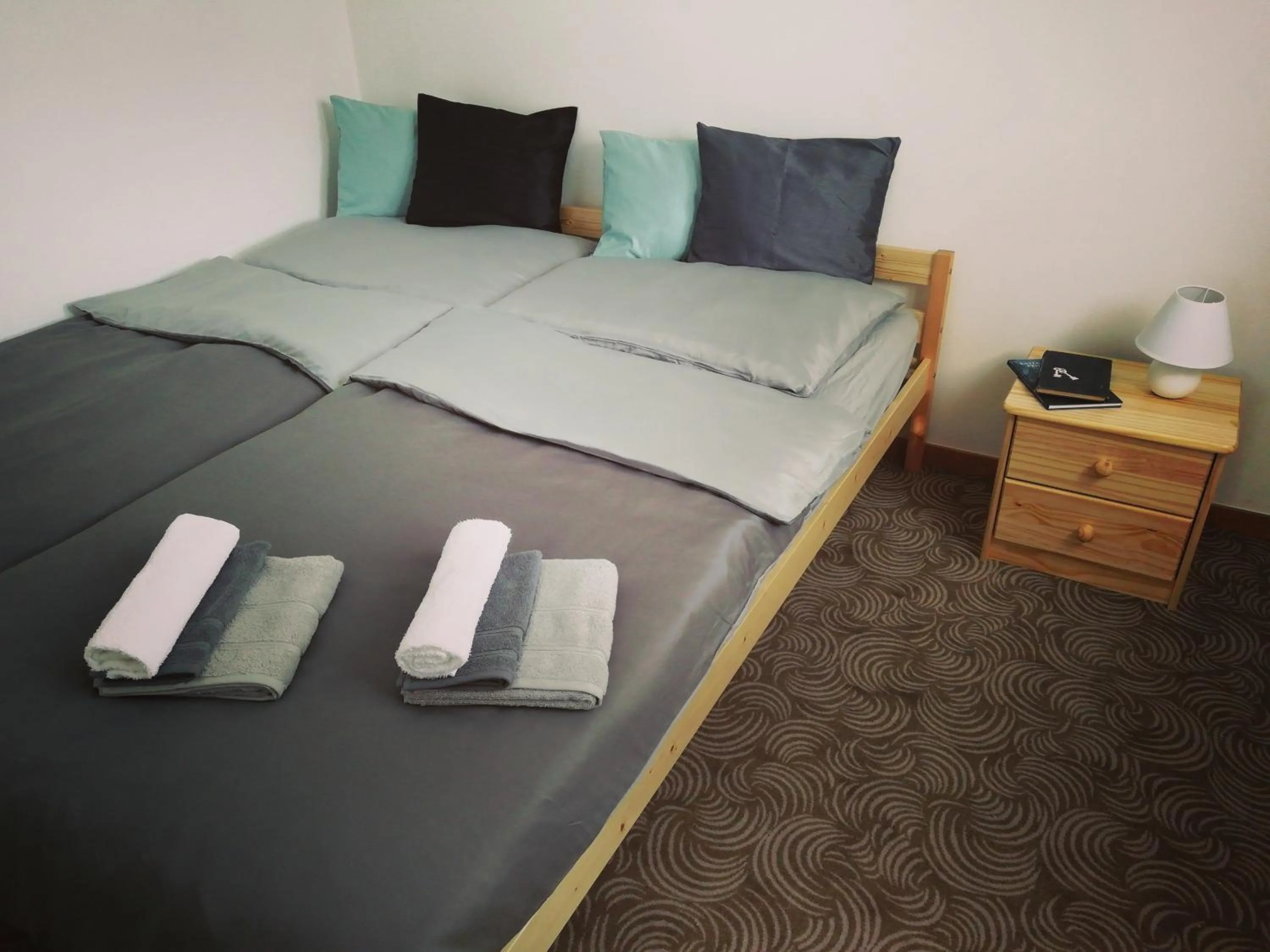 Bedroom in Apartmány U Stříbrných