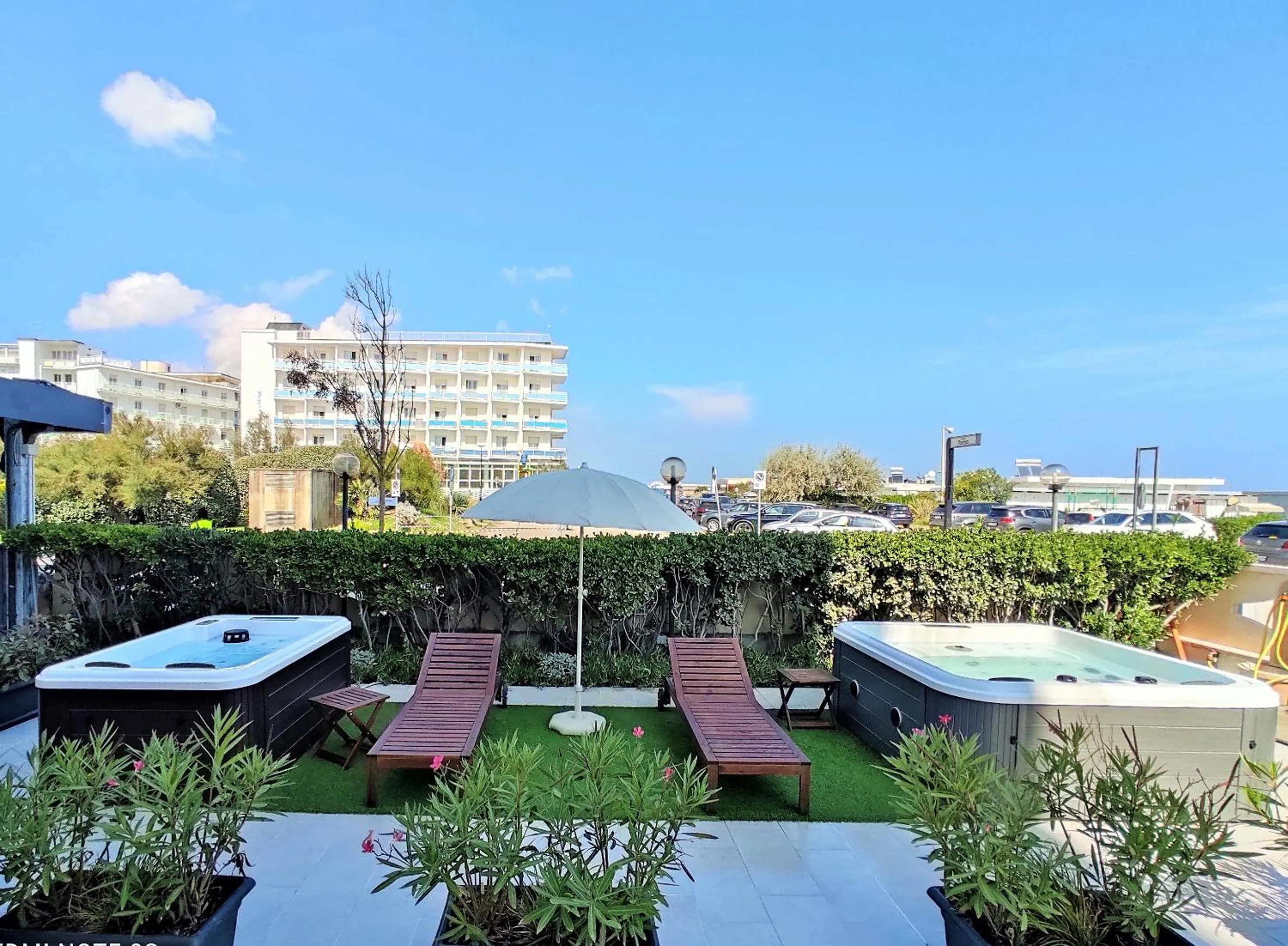 Hot Tub in Hotel Centrale