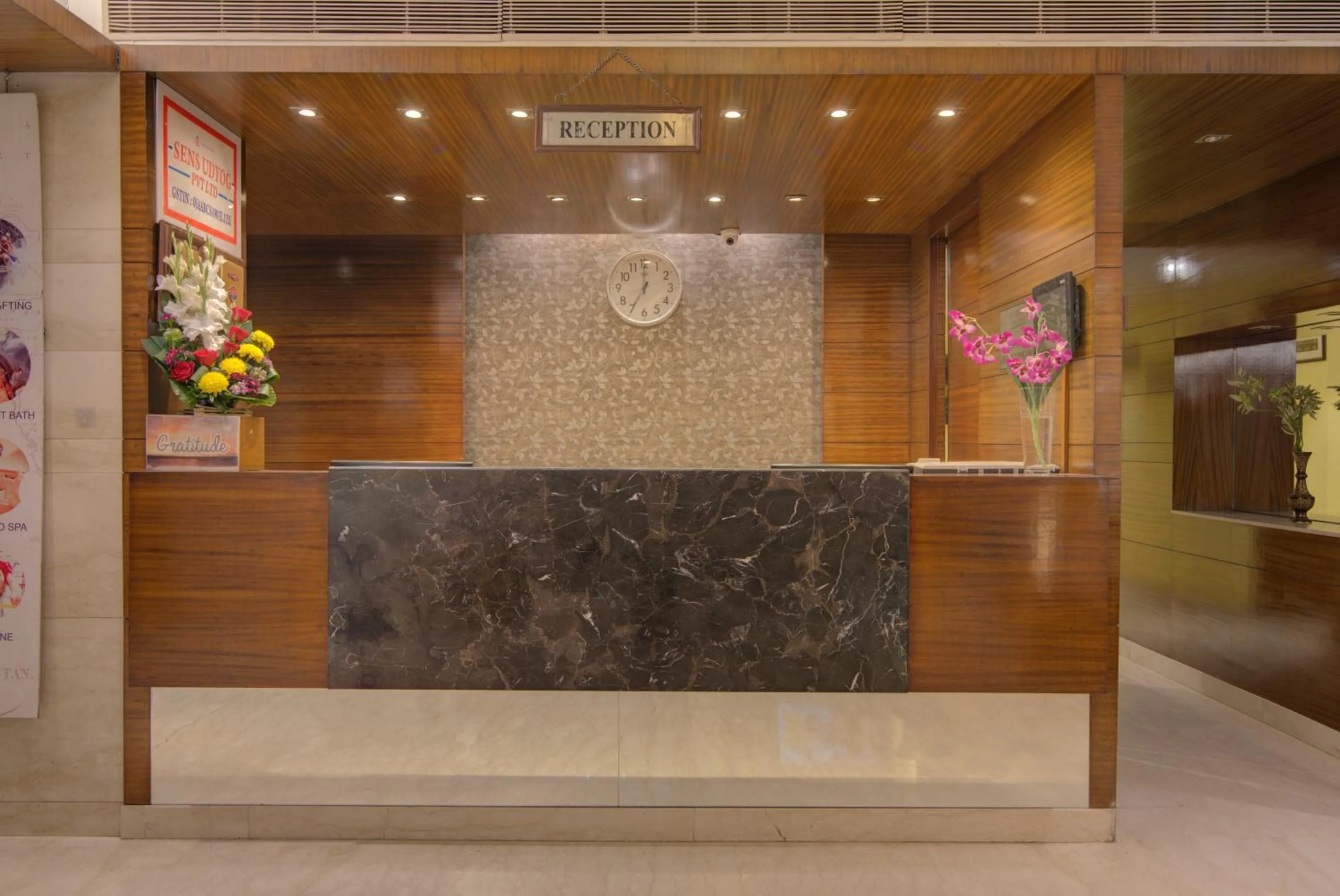 Lobby or reception in Regenta Orko's Haridwar, Motichur , 10 min from Har ki Pauri