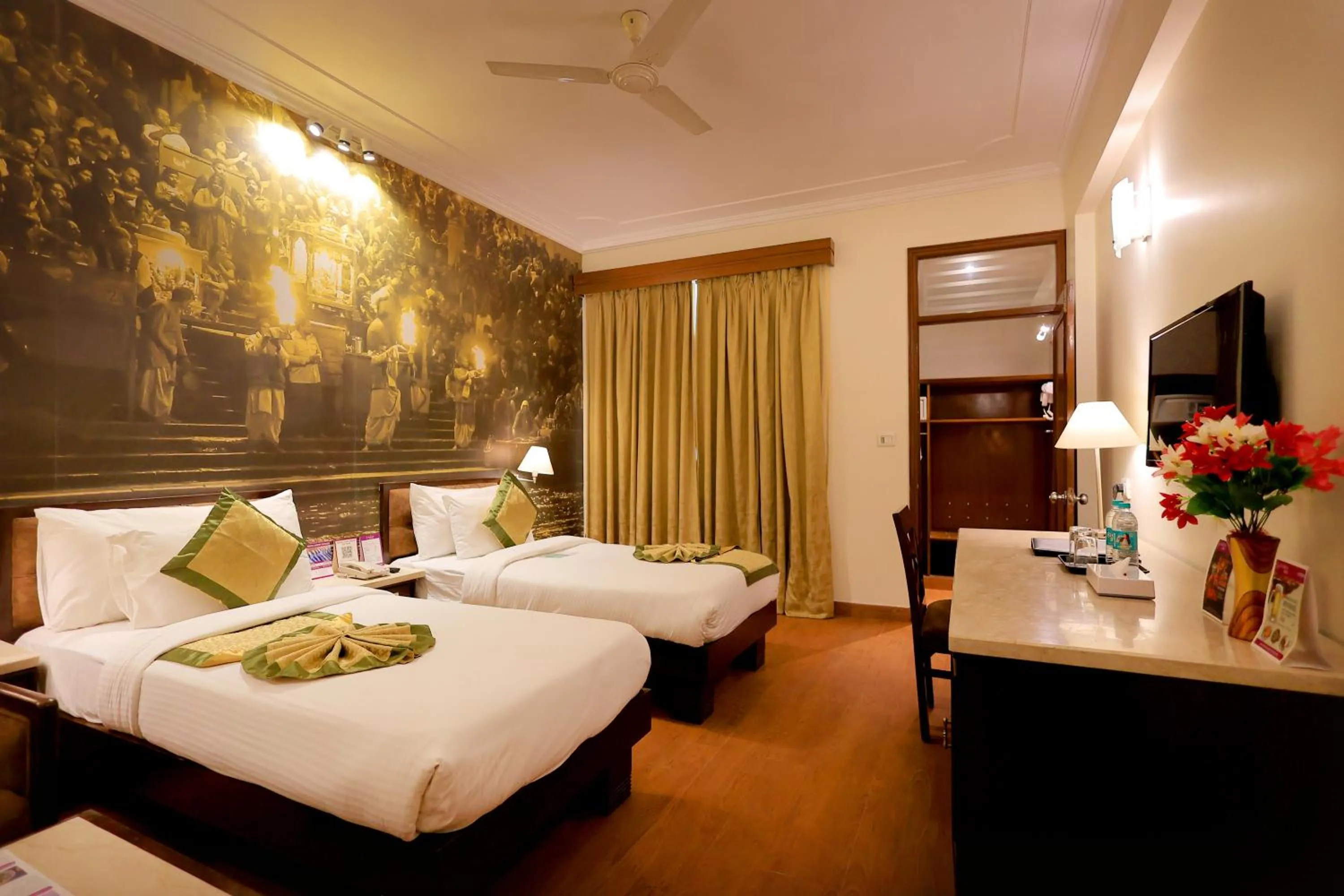 Bed in Regenta Orko's Haridwar, Motichur , 10 min from Har ki Pauri