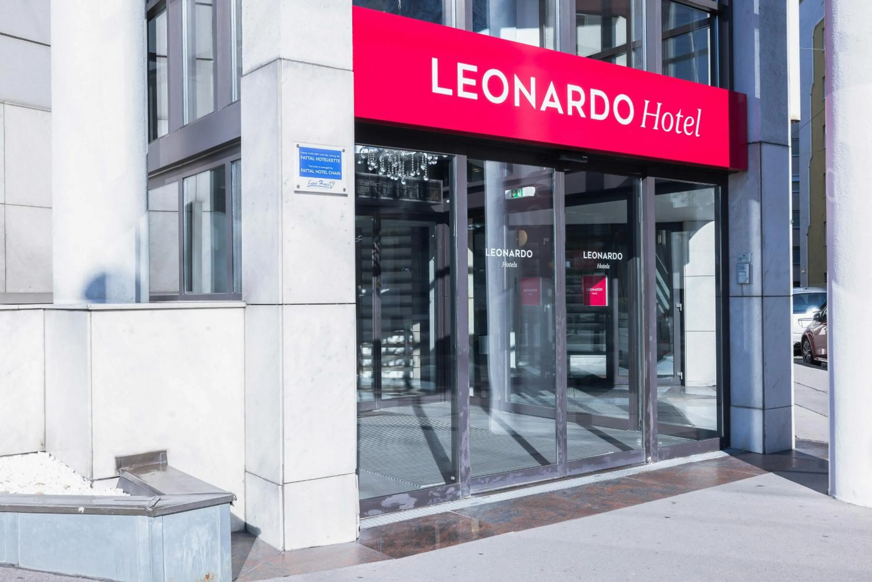 Property building in Leonardo Vienna Westbahnhof