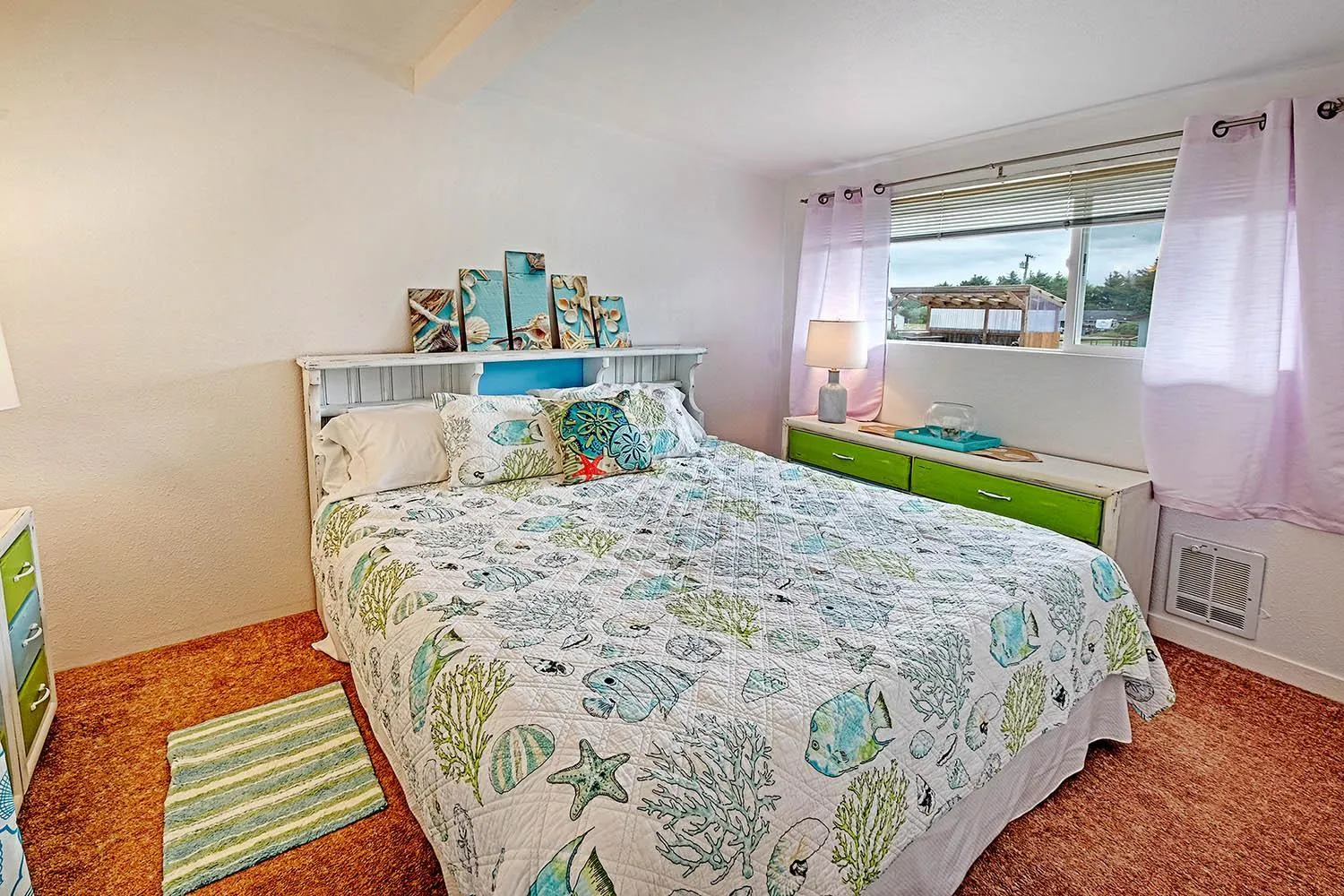 Bed in Shine On Condo