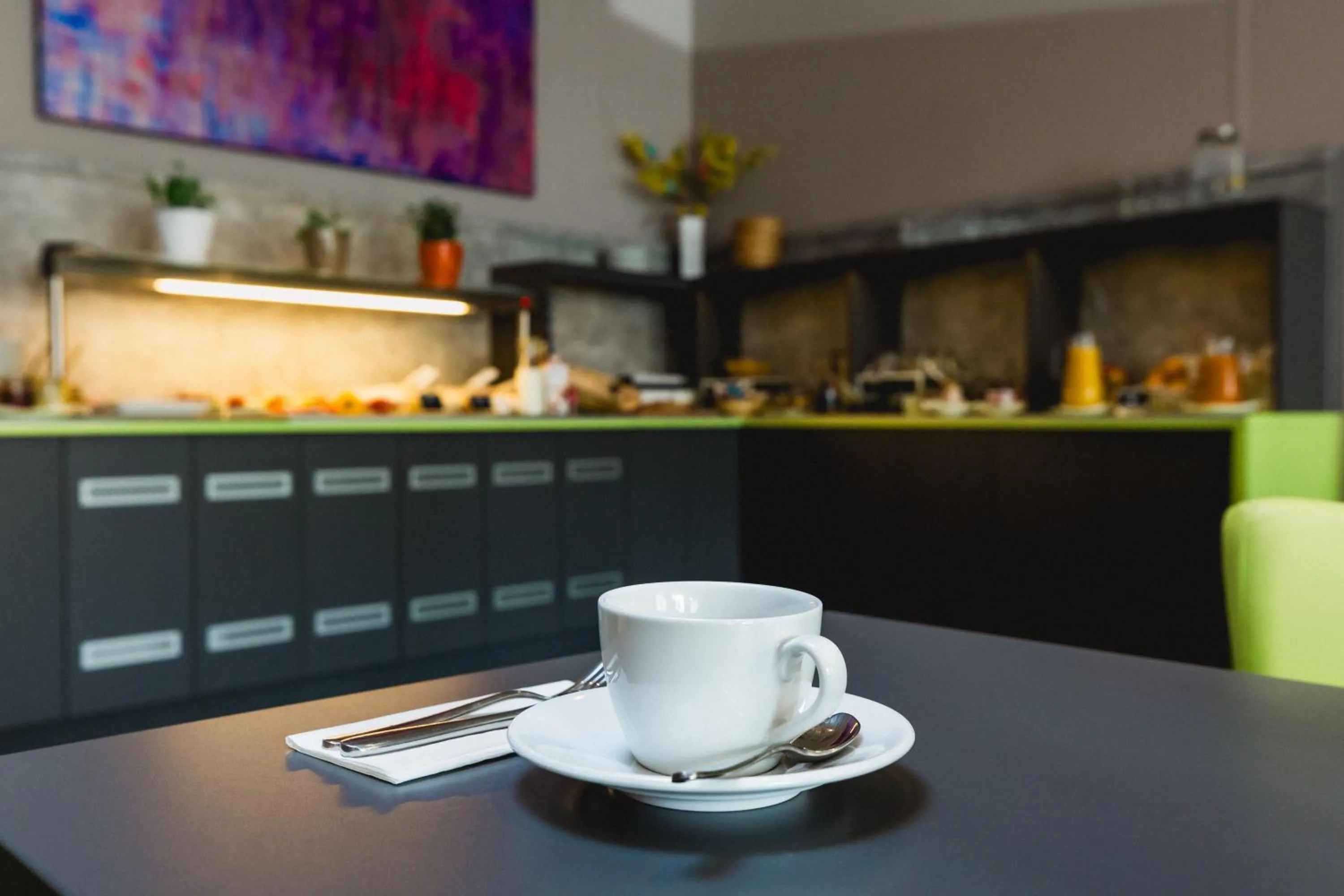 Restaurant/places to eat in SleepySleepy Hotel Dillingen