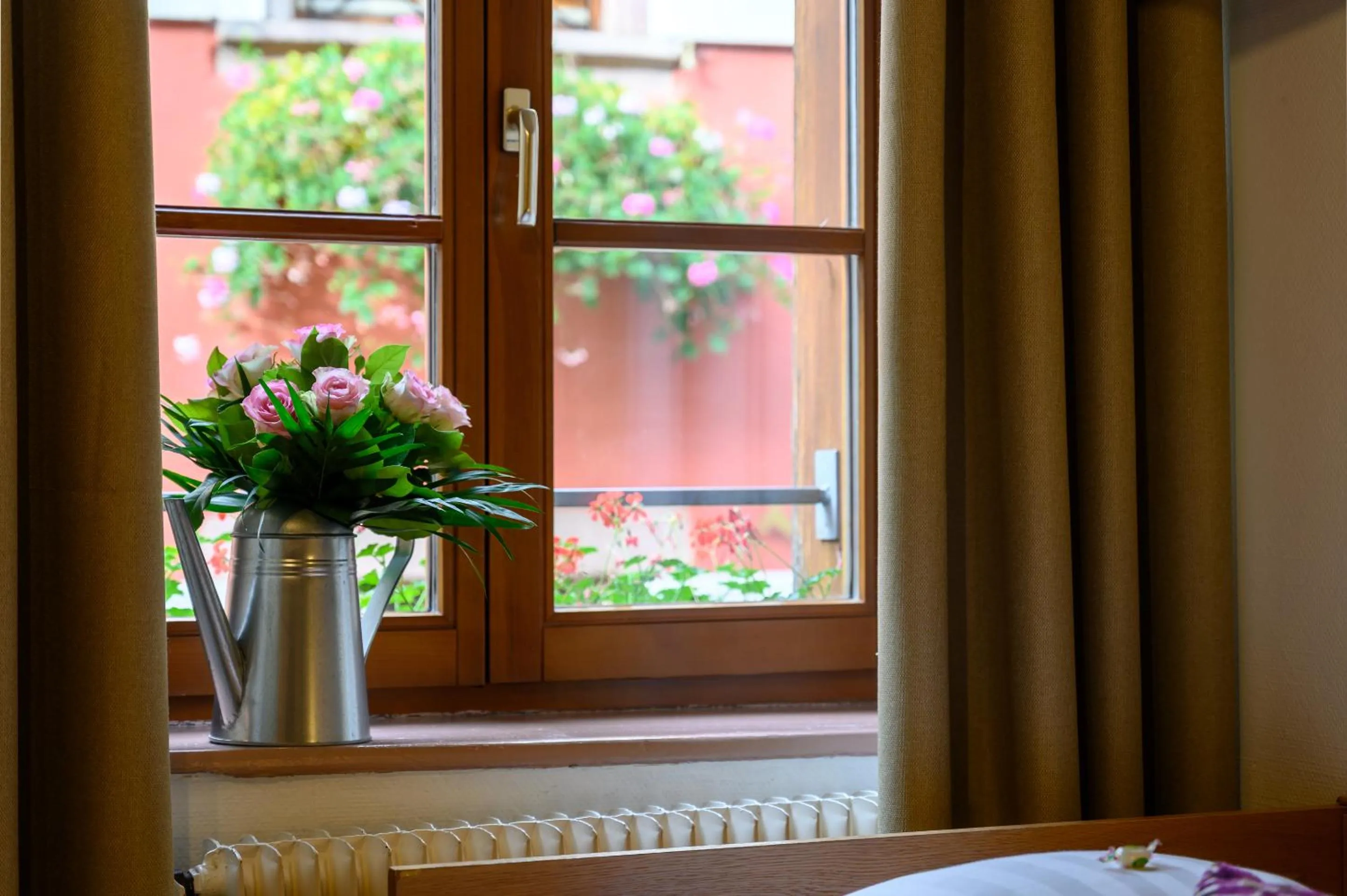 Decorative detail in Hôtel le Saint Nicolas