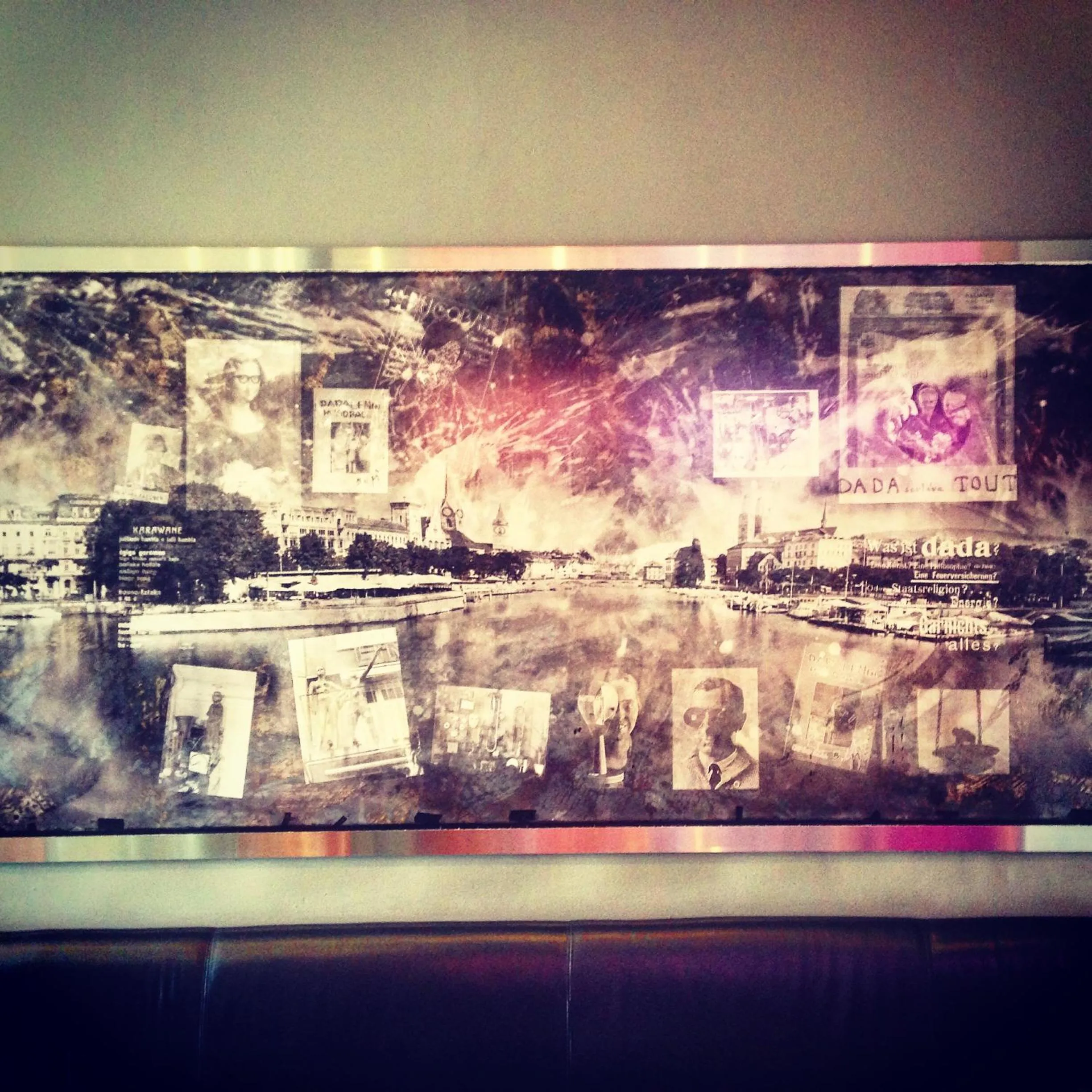 Decorative detail in Hotel Limmatblick