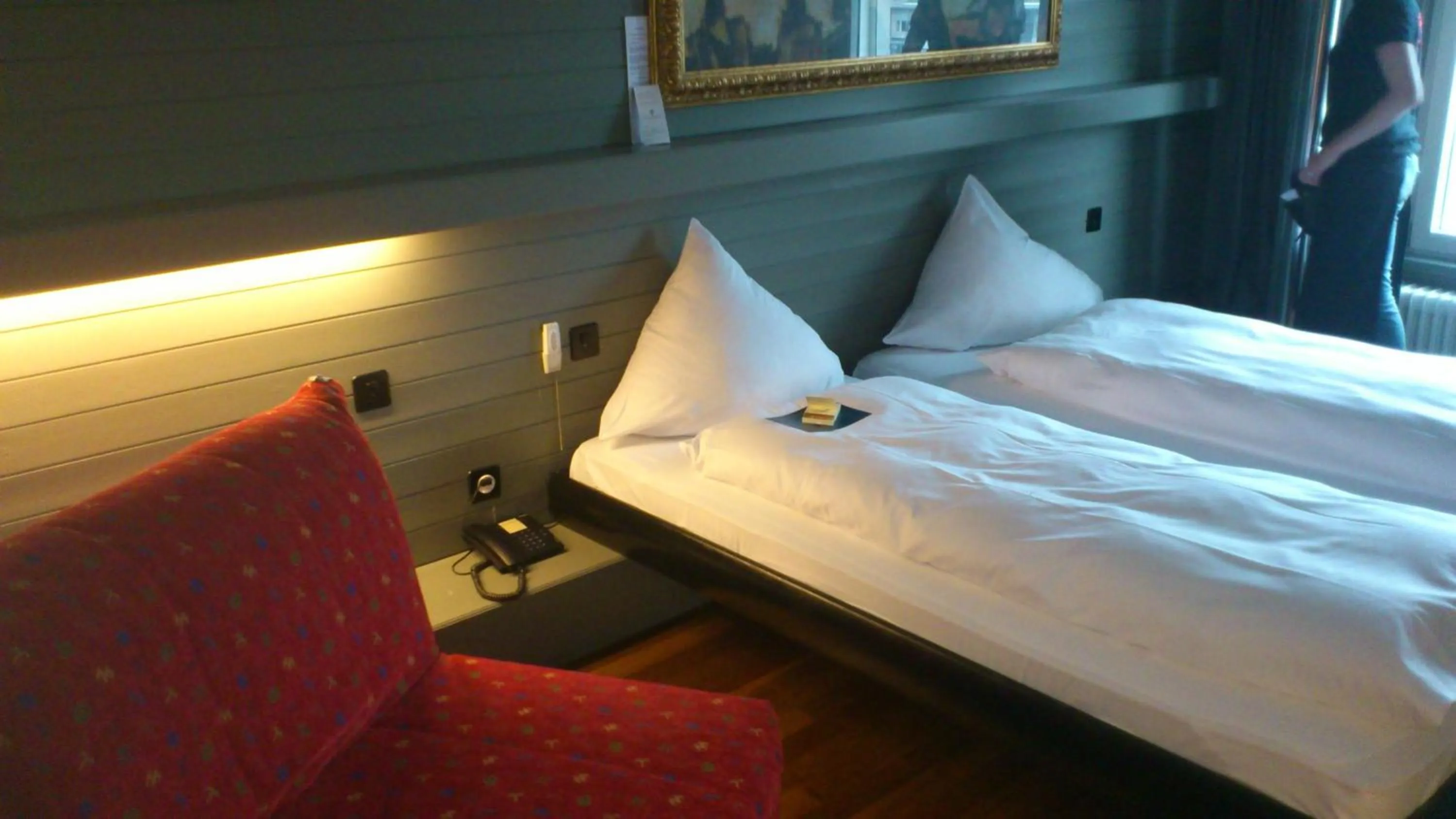 Bed in Hotel Limmatblick
