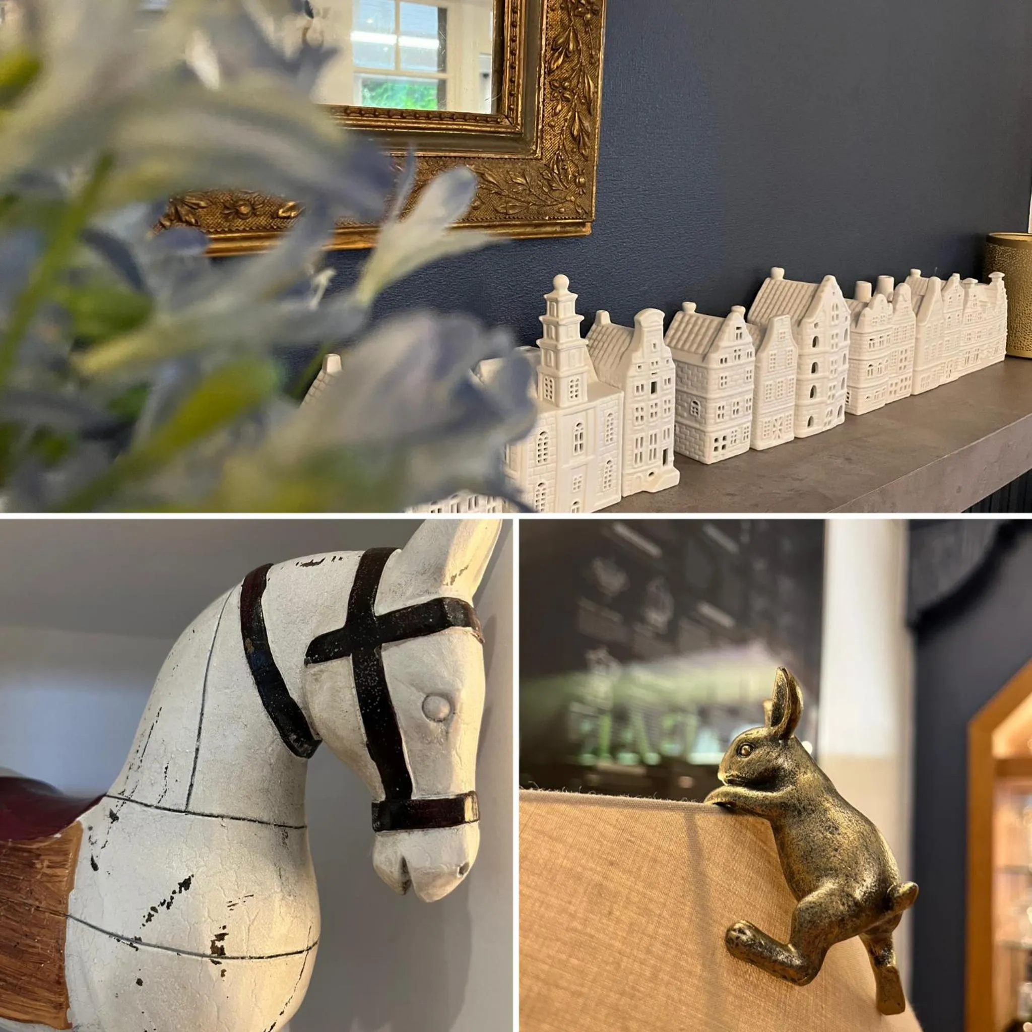 Decorative detail in Hôtel Restaurant La Maison