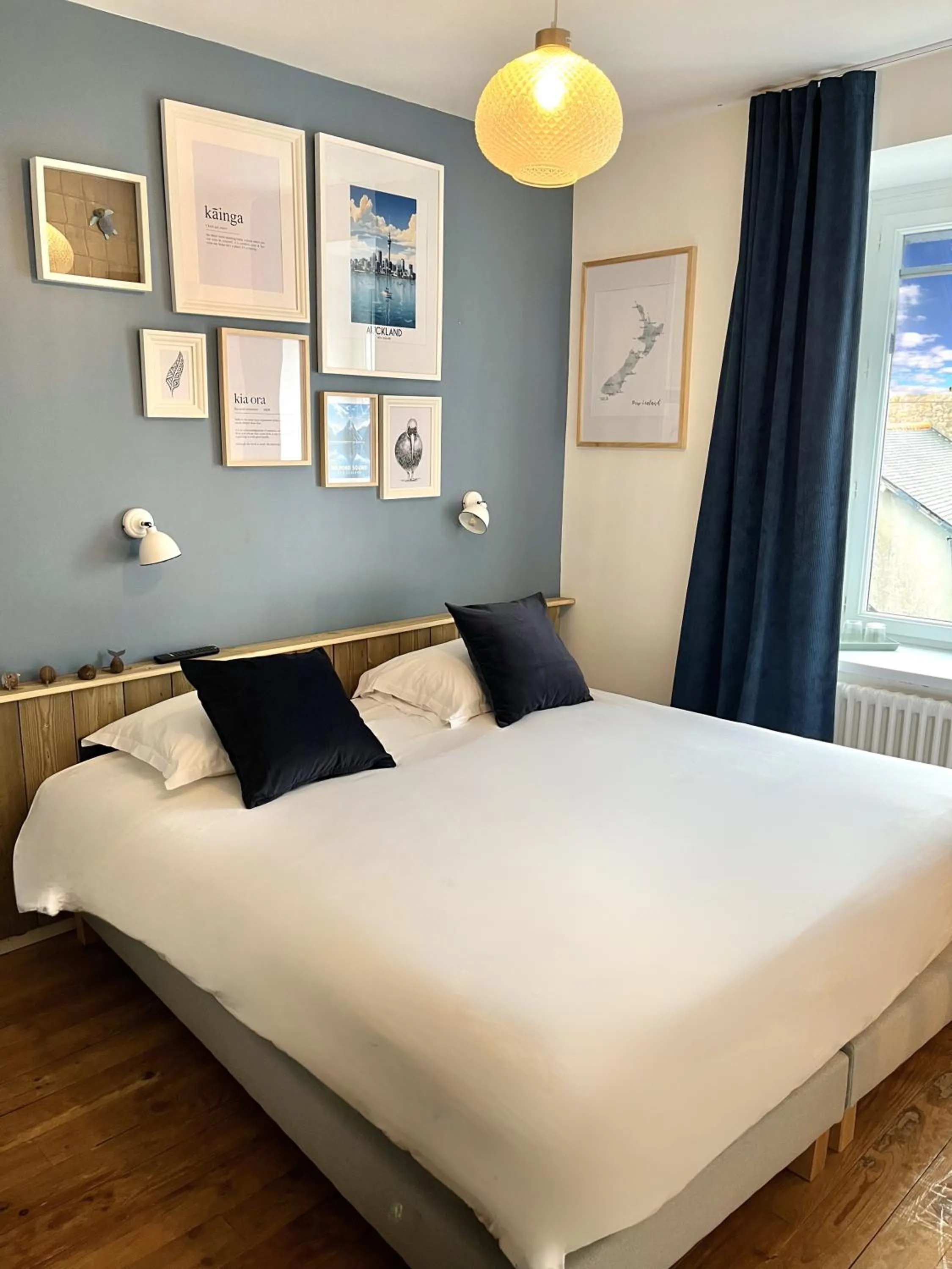 Bedroom, Bed in Hôtel Restaurant La Maison