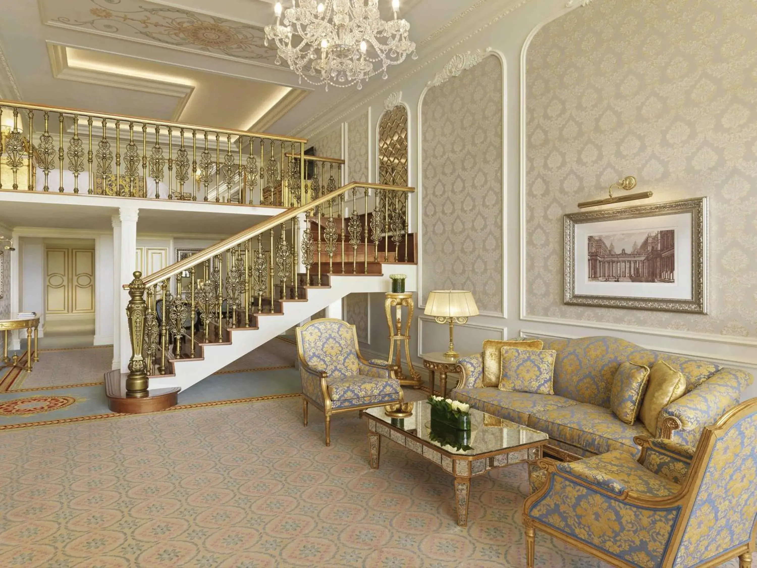 Duplex Suite with Balcony and Club Lounge Access in Raffles The Palm Duplex Suite with Balcony and Club Lounge Access in Raffles The Palm