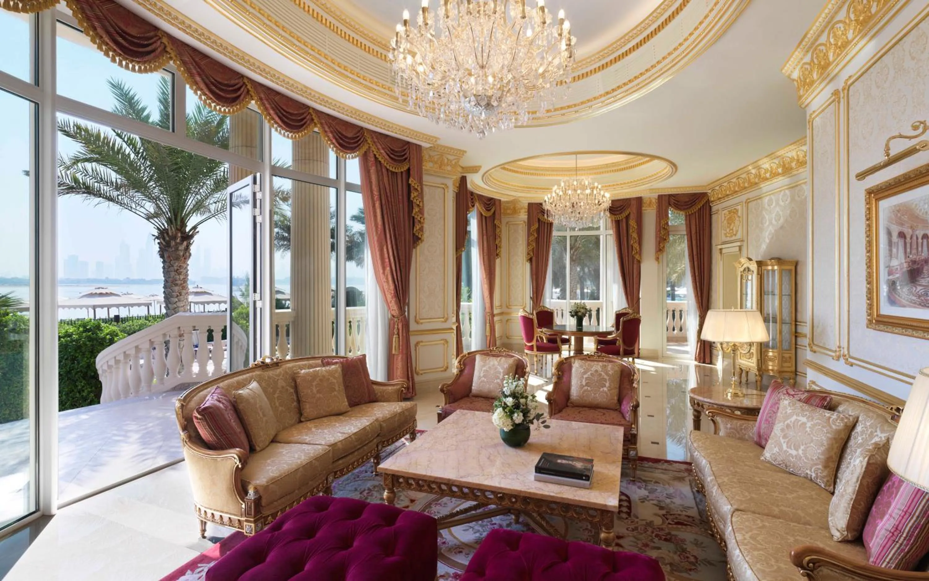 Living room in Raffles The Palm