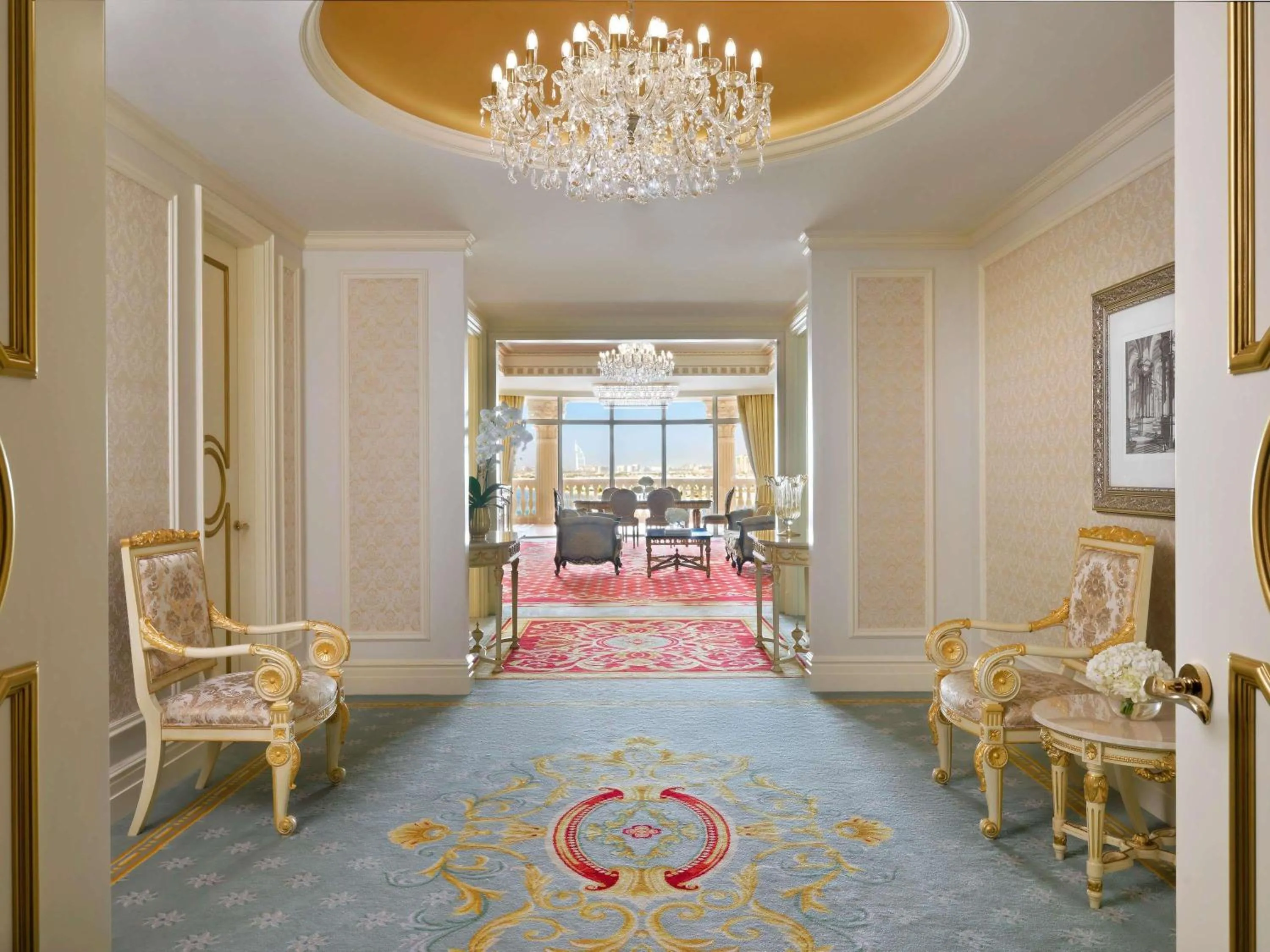 Bedroom, Bed in Raffles The Palm