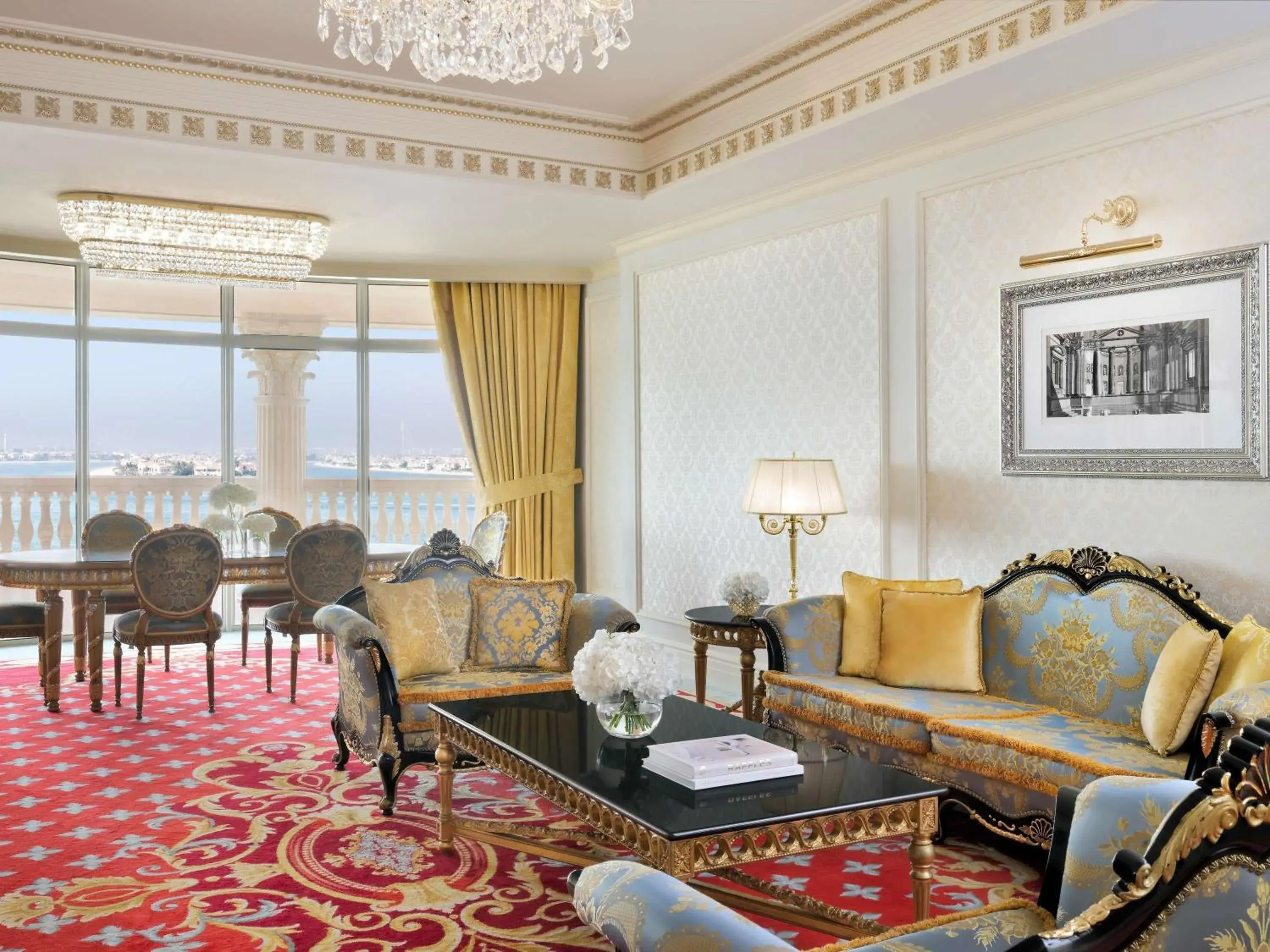 Raffles Presidential Suite With balcony and Lounge Access in Raffles The Palm Raffles Presidential Suite With balcony and Lounge Access in Raffles The Palm