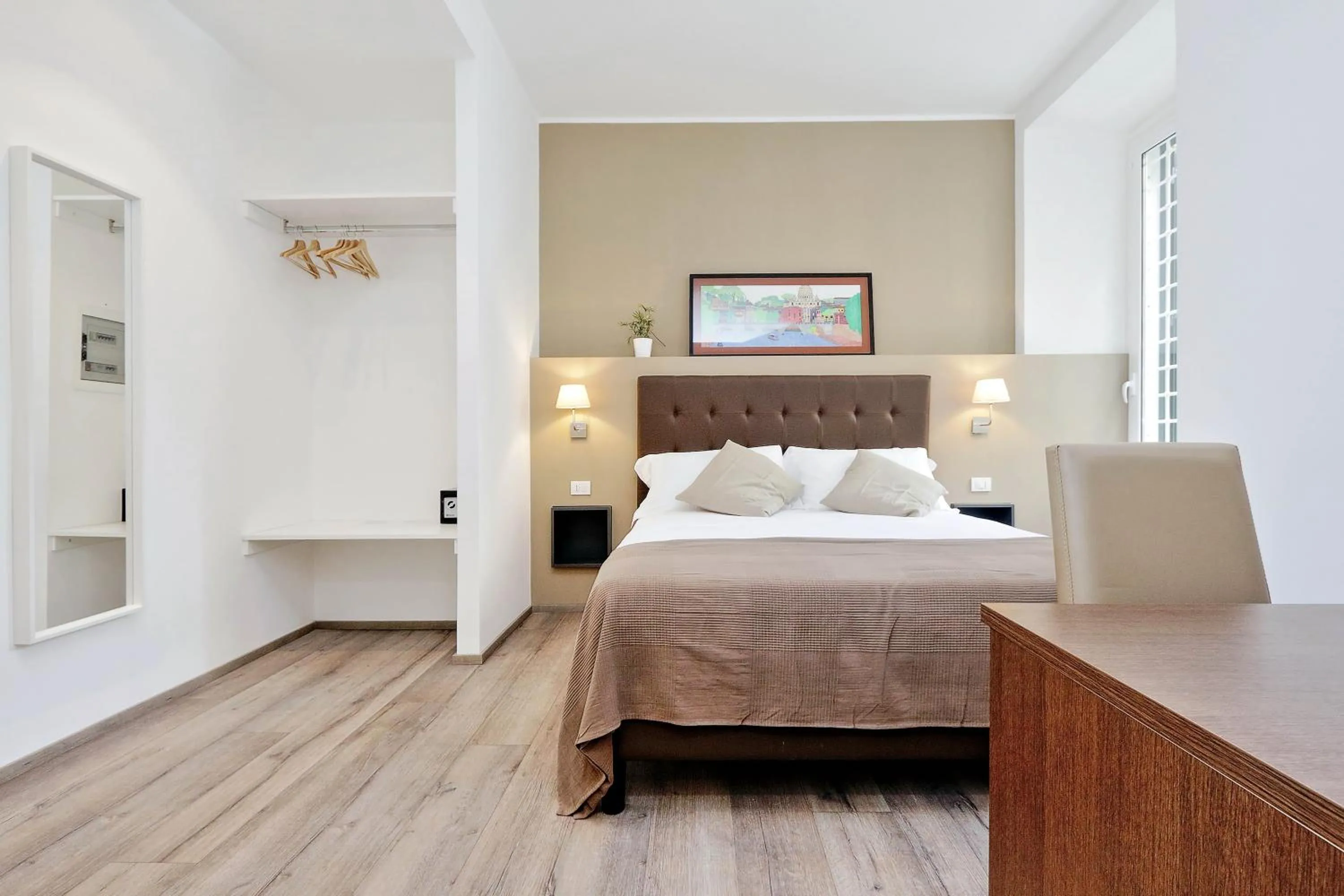 Bed in Victory Rooms