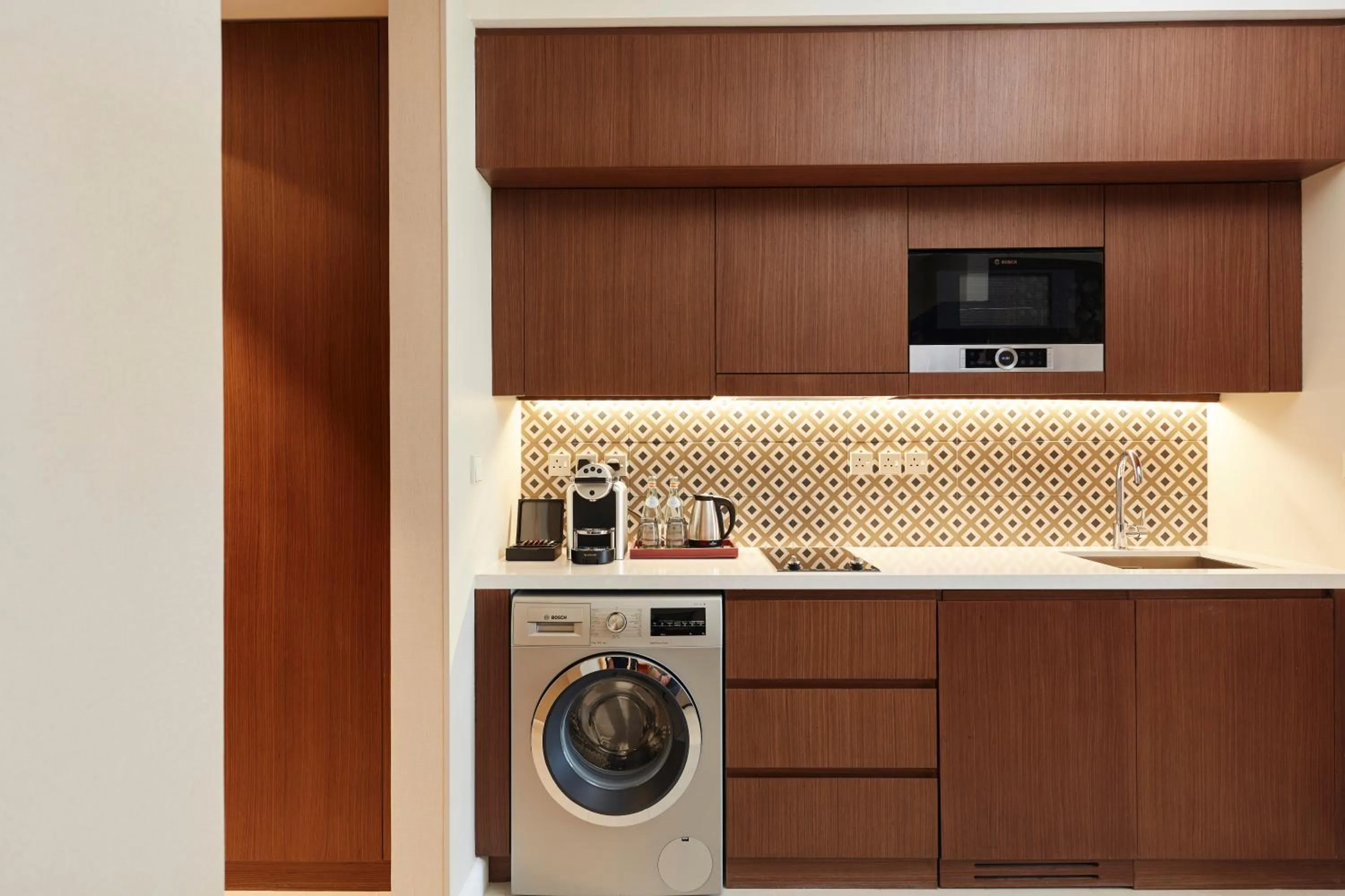 Kitchen or kitchenette in Shaza Riyadh