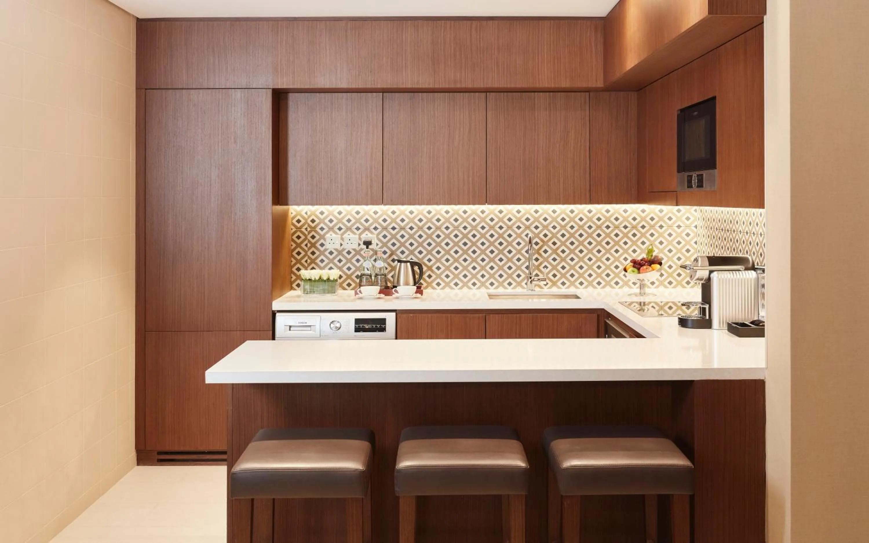 Kitchen or kitchenette in Shaza Riyadh