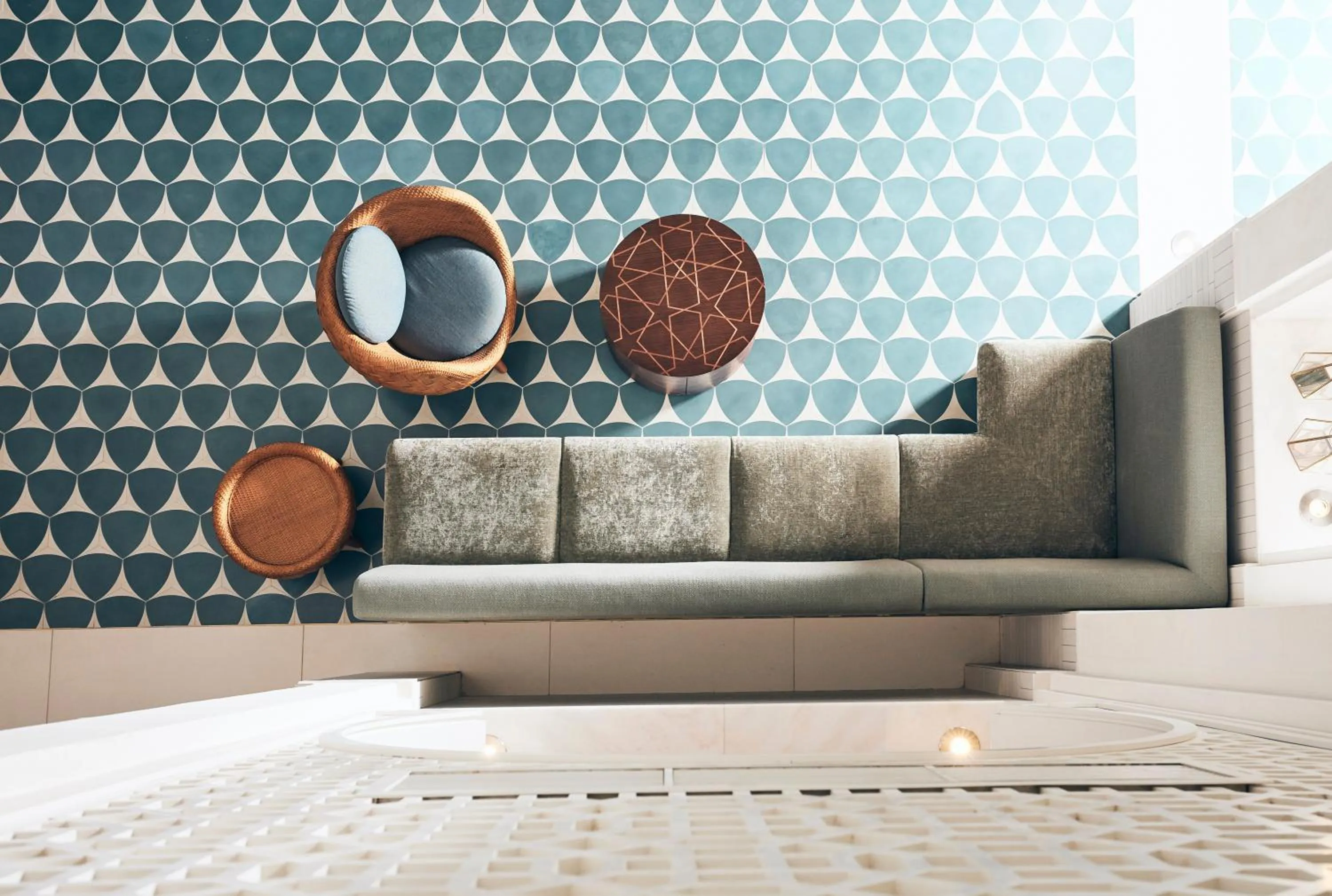 Seating area in Shaza Riyadh