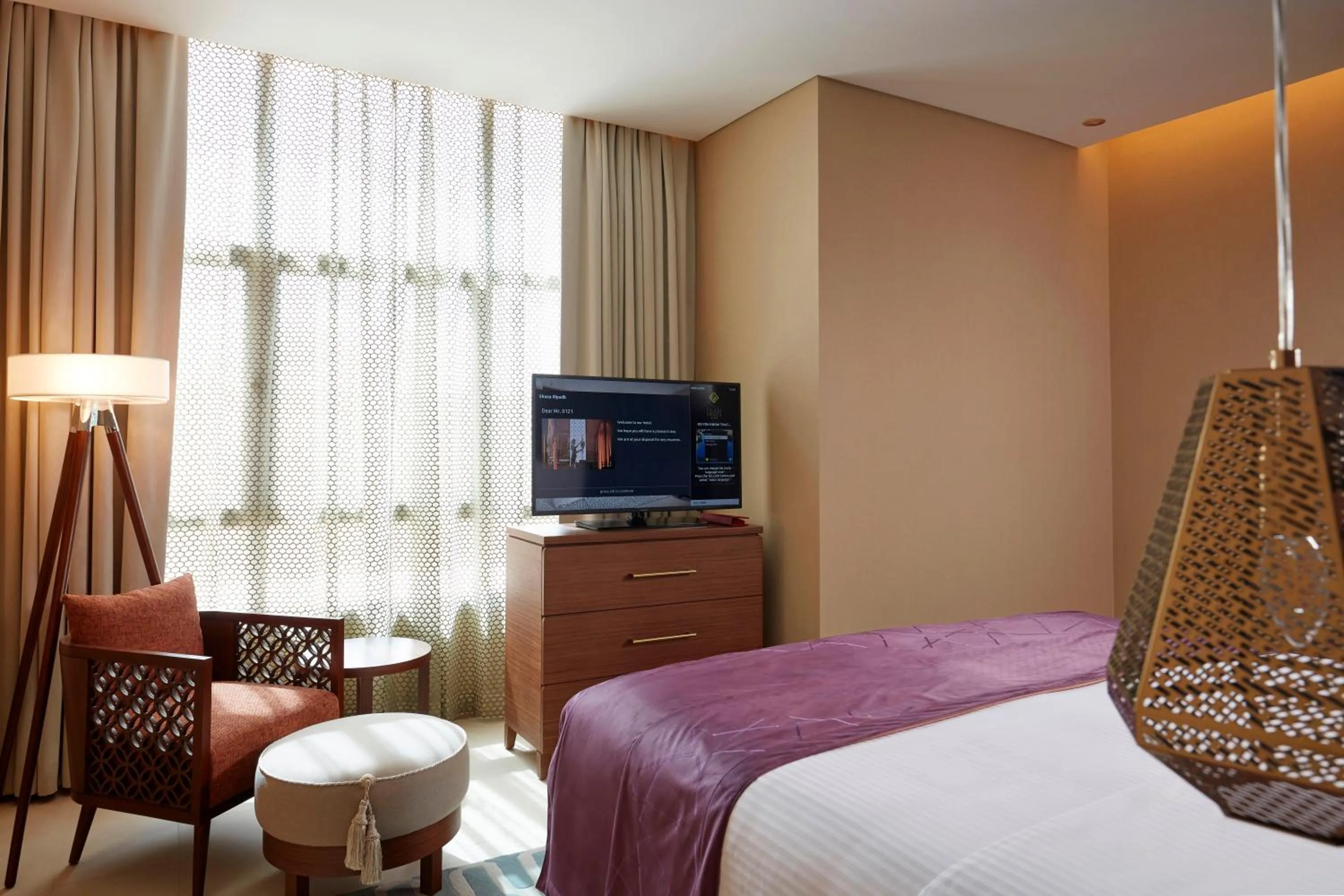 Bedroom, Bed in Shaza Riyadh