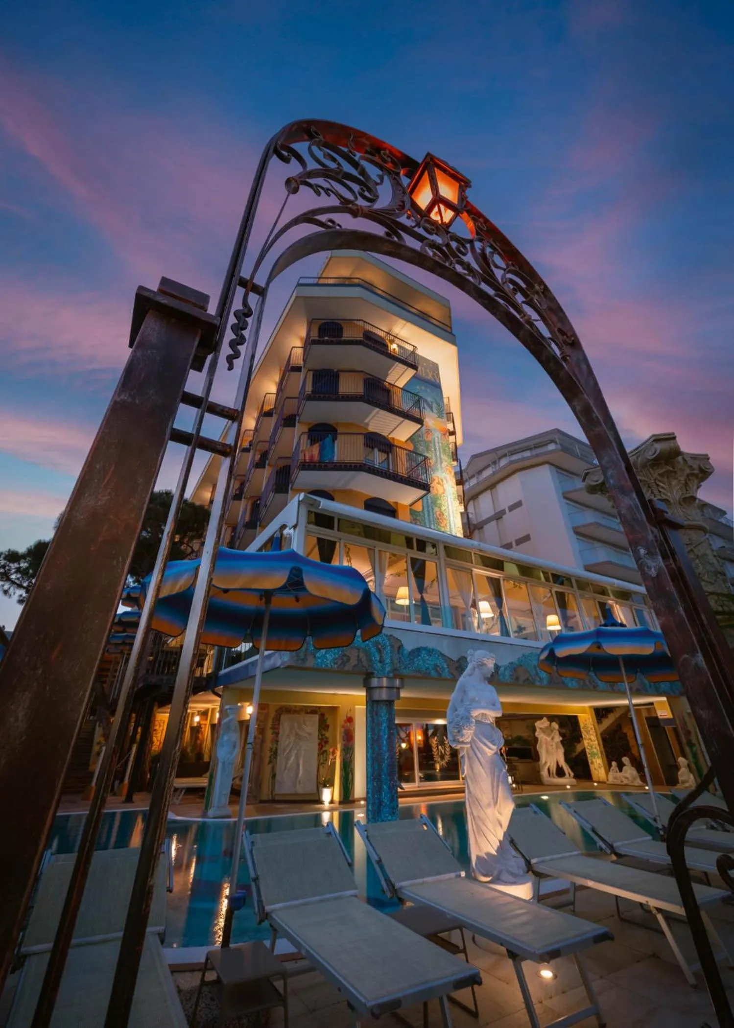 Property building in Hotel Napoleon